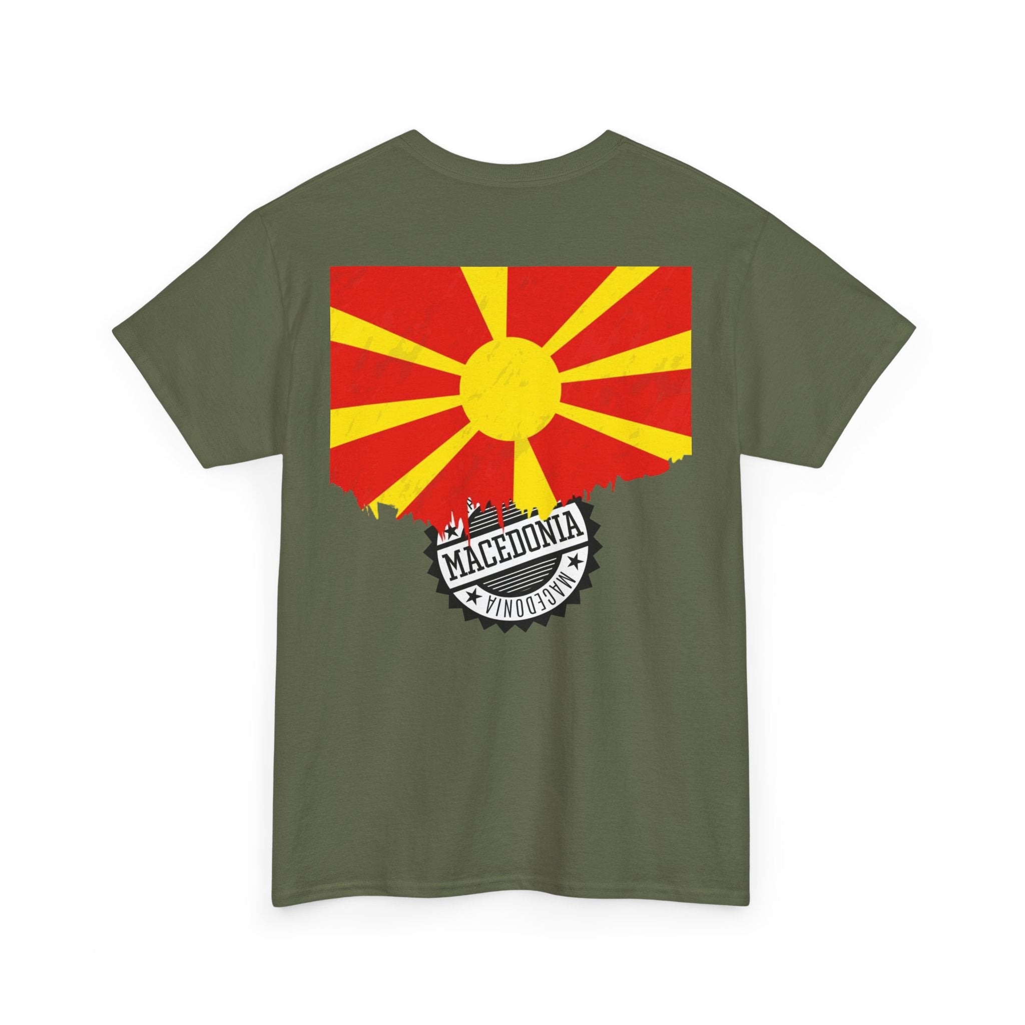 Macedonian Balkan Blood Unisex Heavy Cotton Tee