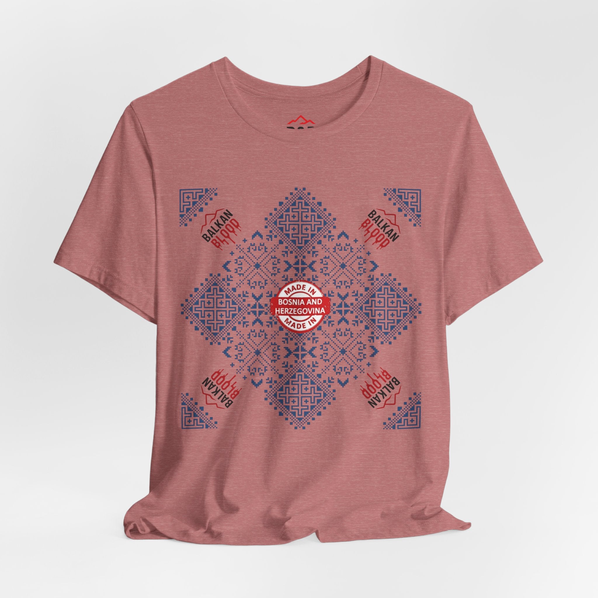 Bosnia Heritage Unisex Tee, Cultural Pride,