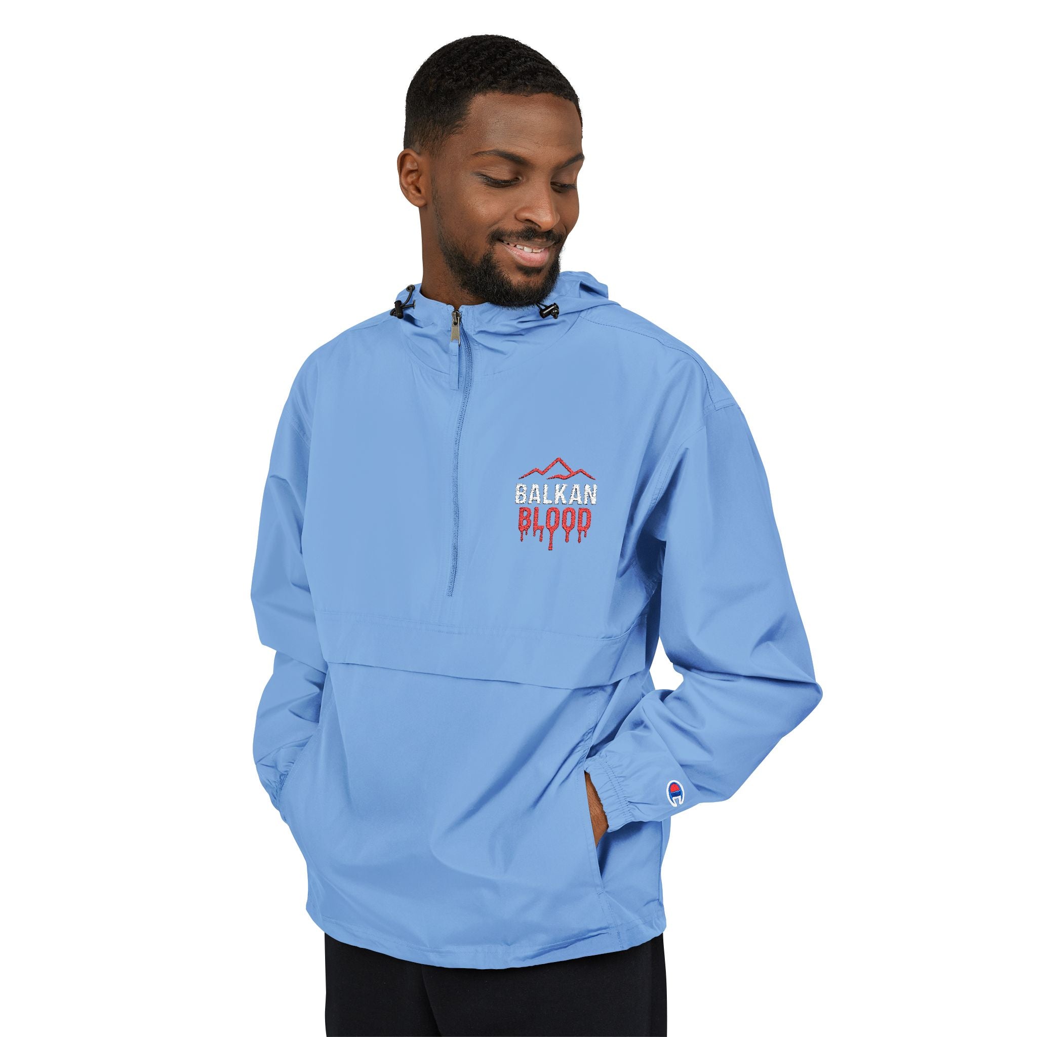 Anorak Jacket with Embroidery BalkanBlood Logo