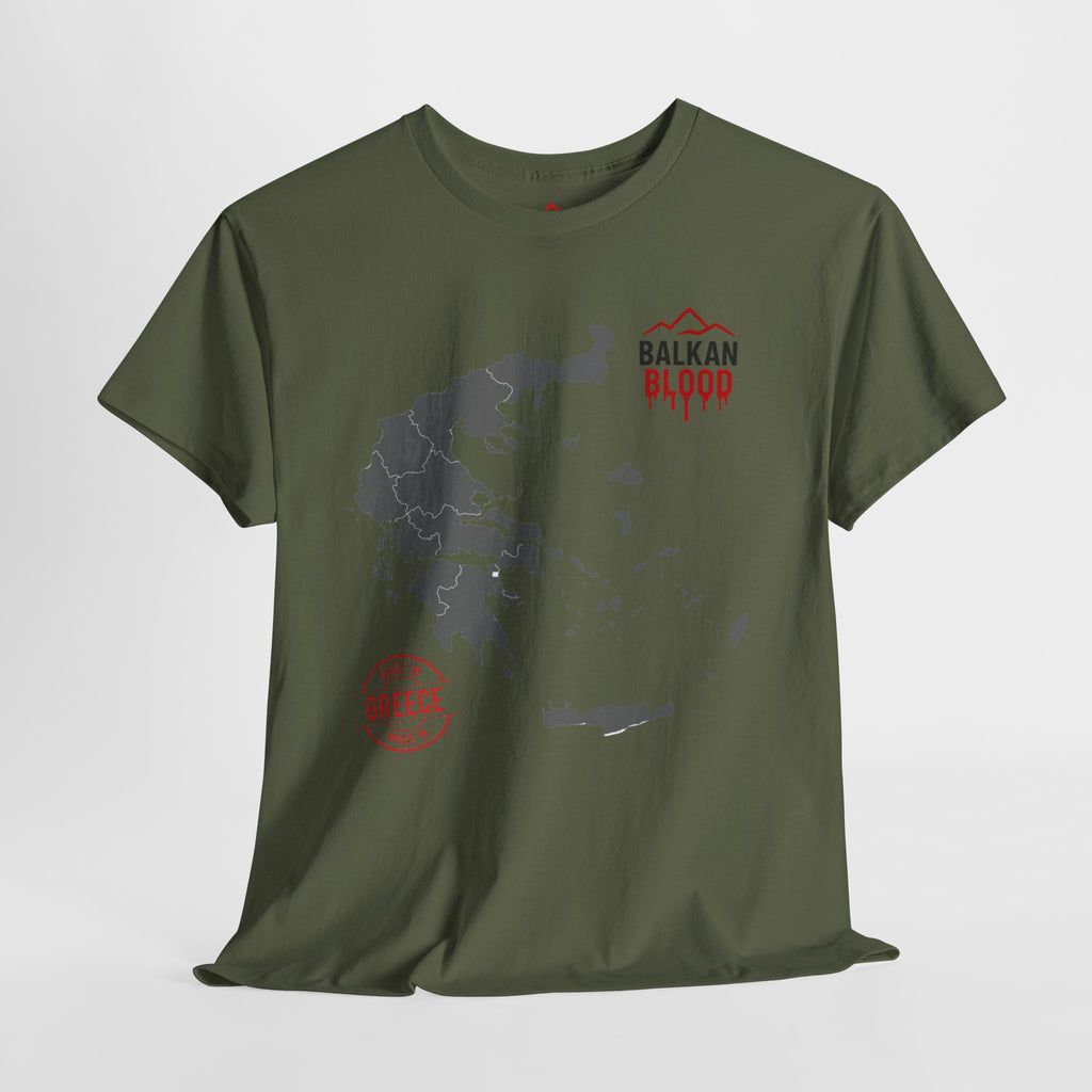 Grece/Balkan Blood Tee | Unisex Heavy Cotton T-Shirt