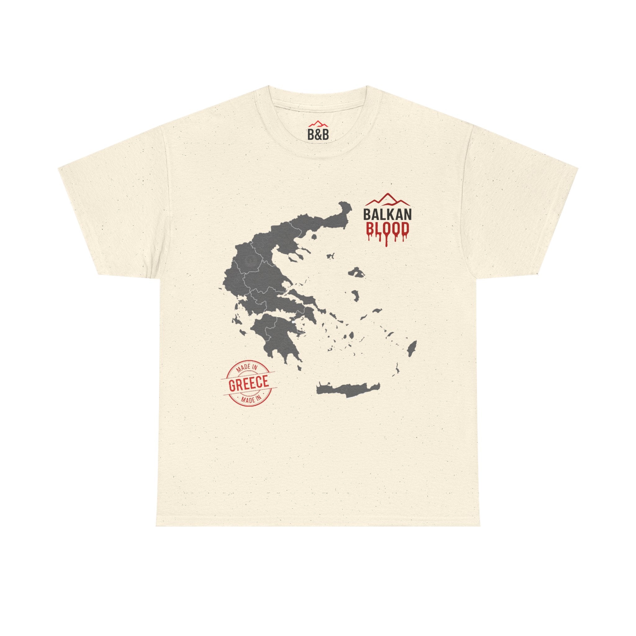 Grece/Balkan Blood Tee | Unisex Heavy Cotton T-Shirt