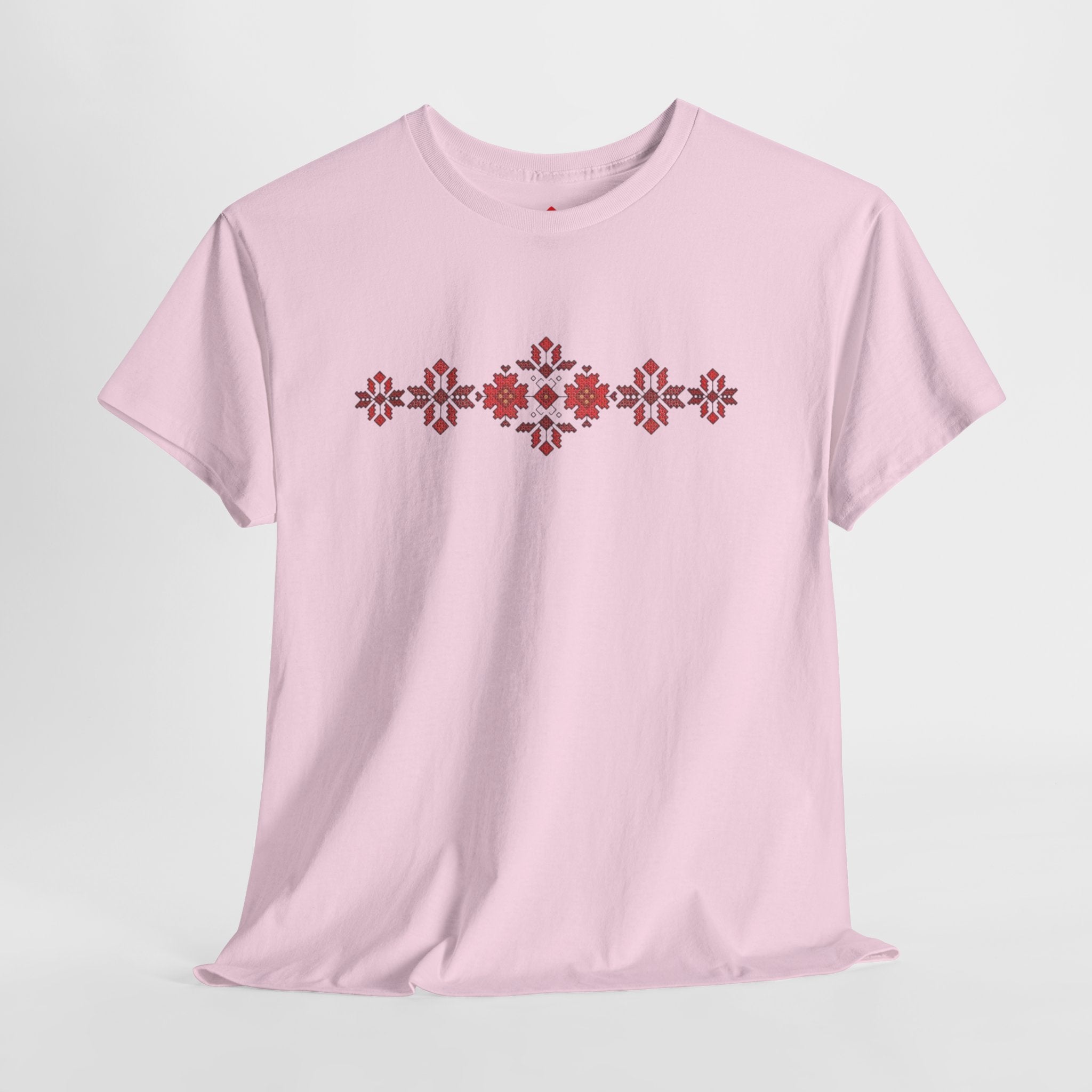 Traditional Balkan Emboidery — Red Mountain Motif