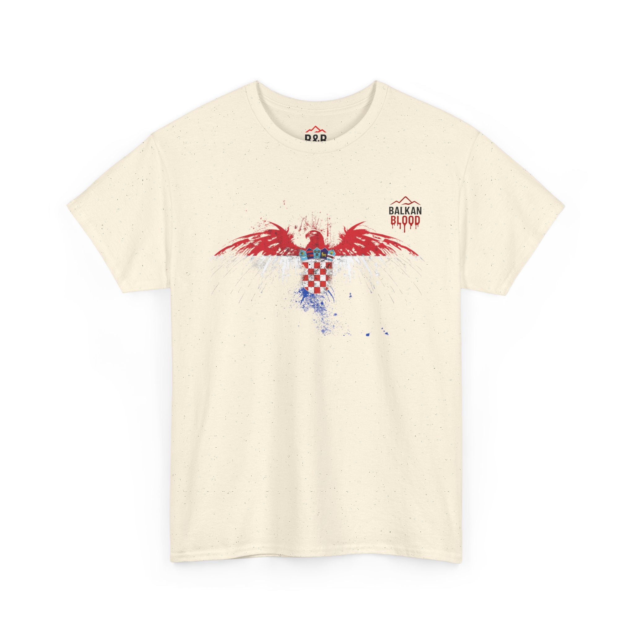 Croatia/Zagreb Unisex Heavy Cotton Tee