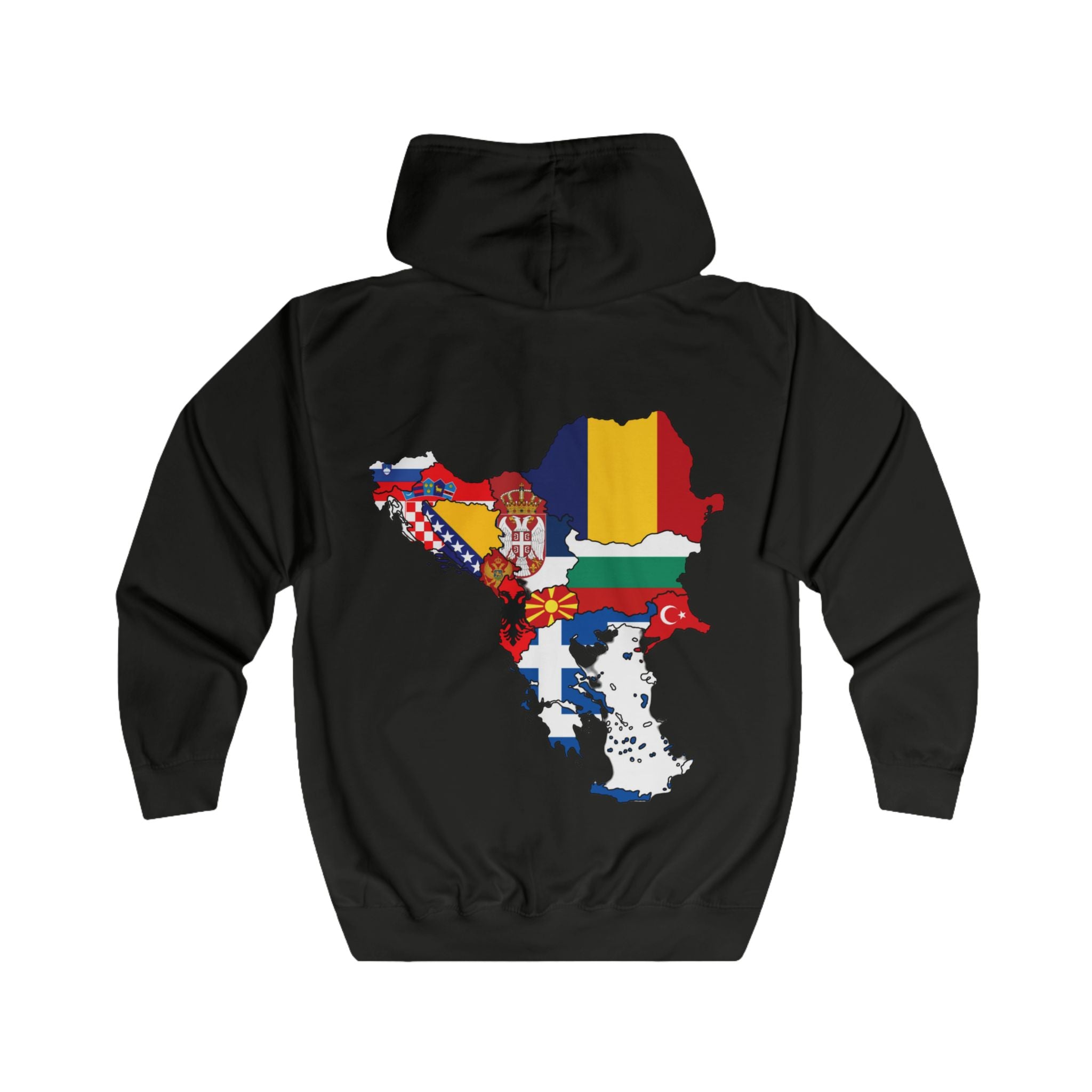 Balkan Blood Unisex Full Zip Hoodie