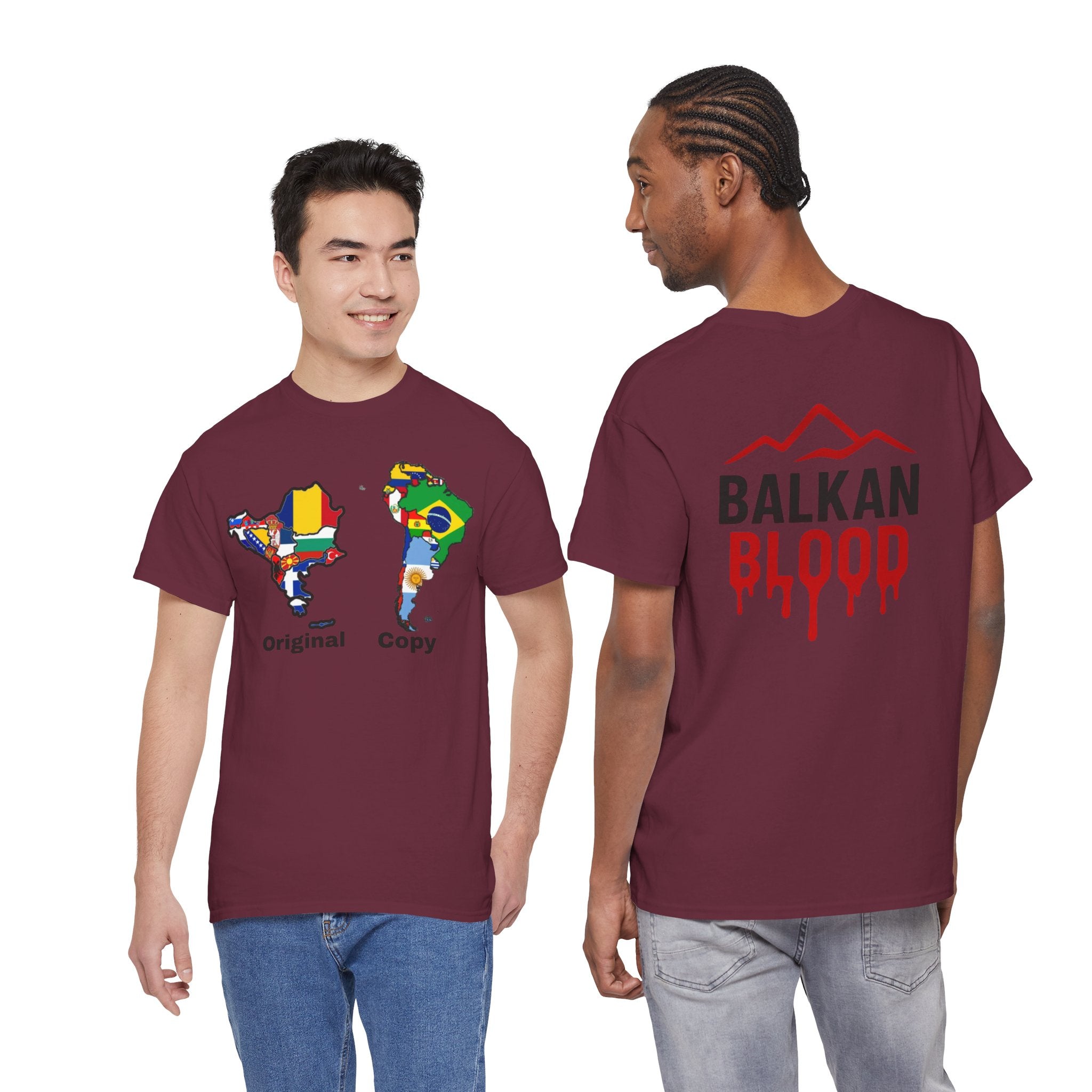 Balkan Pride Unisex Tee - Unique Graphic T-Shirt for Casual Wear, Gift for Travelers, Mens & Womens Fashion, Summer Fun Tee, Statement [...]