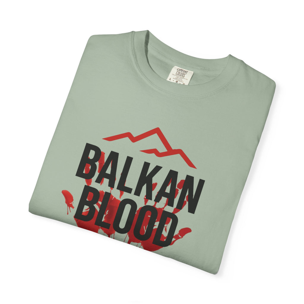 Balkan Blood Graphic T-Shirt, Unisex Streetwear, Fashion Statement Tee, Edgy Gift for Music Lovers, Halloween Apparel