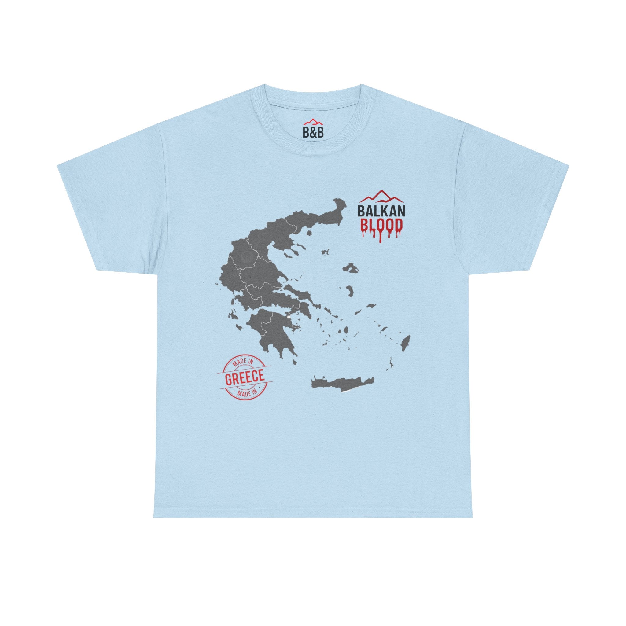Grece/Balkan Blood Tee | Unisex Heavy Cotton T-Shirt
