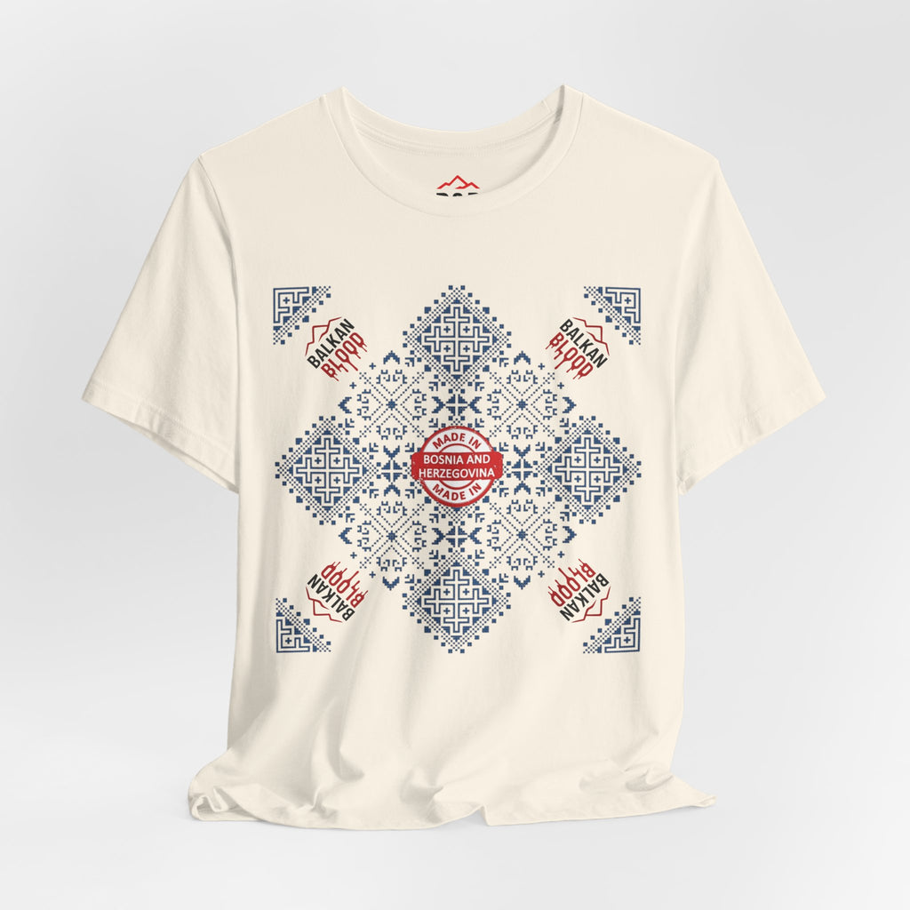 Bosnia Heritage Unisex Tee, Cultural Pride,