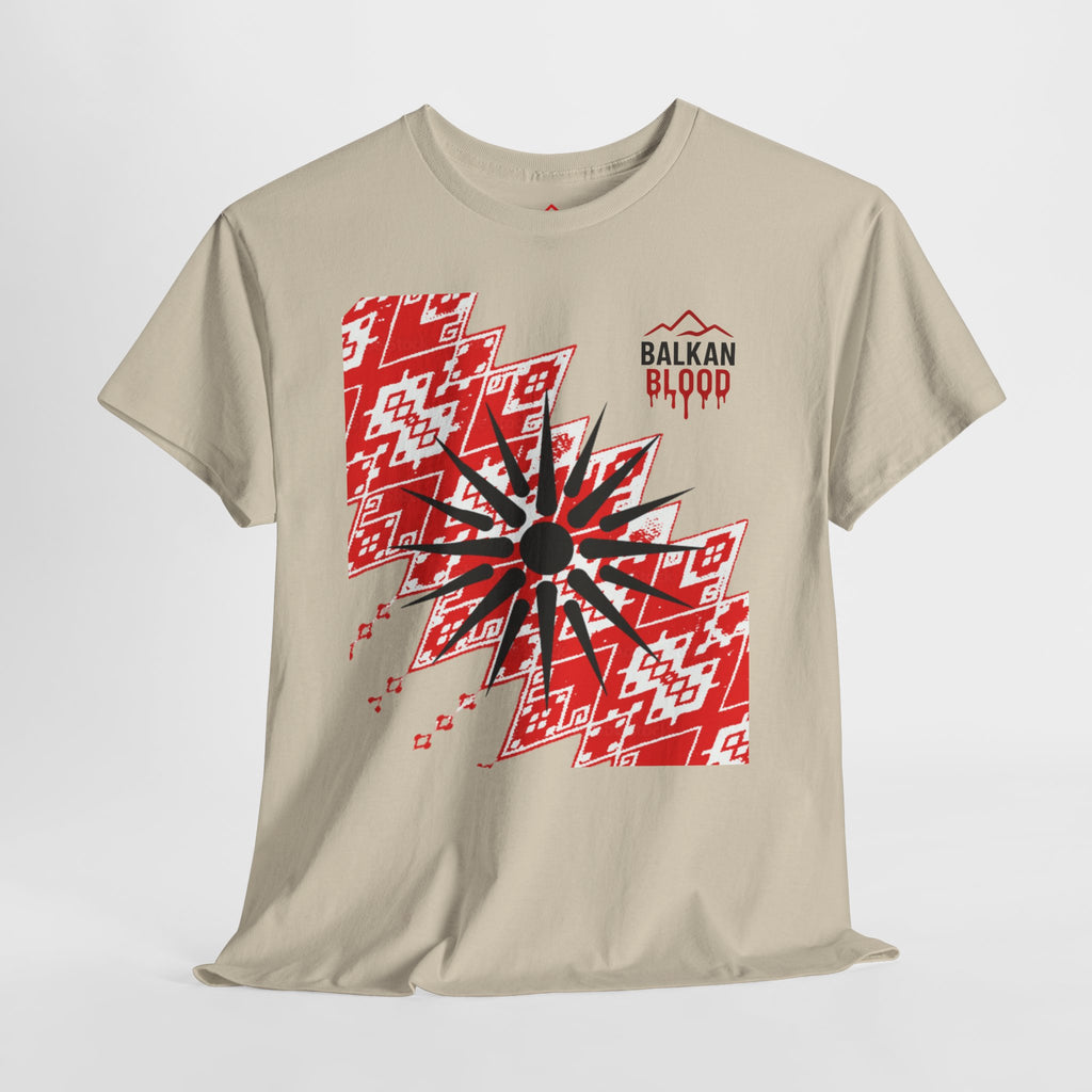 Macedonian Balkan Blood Unisex Heavy Cotton Tee