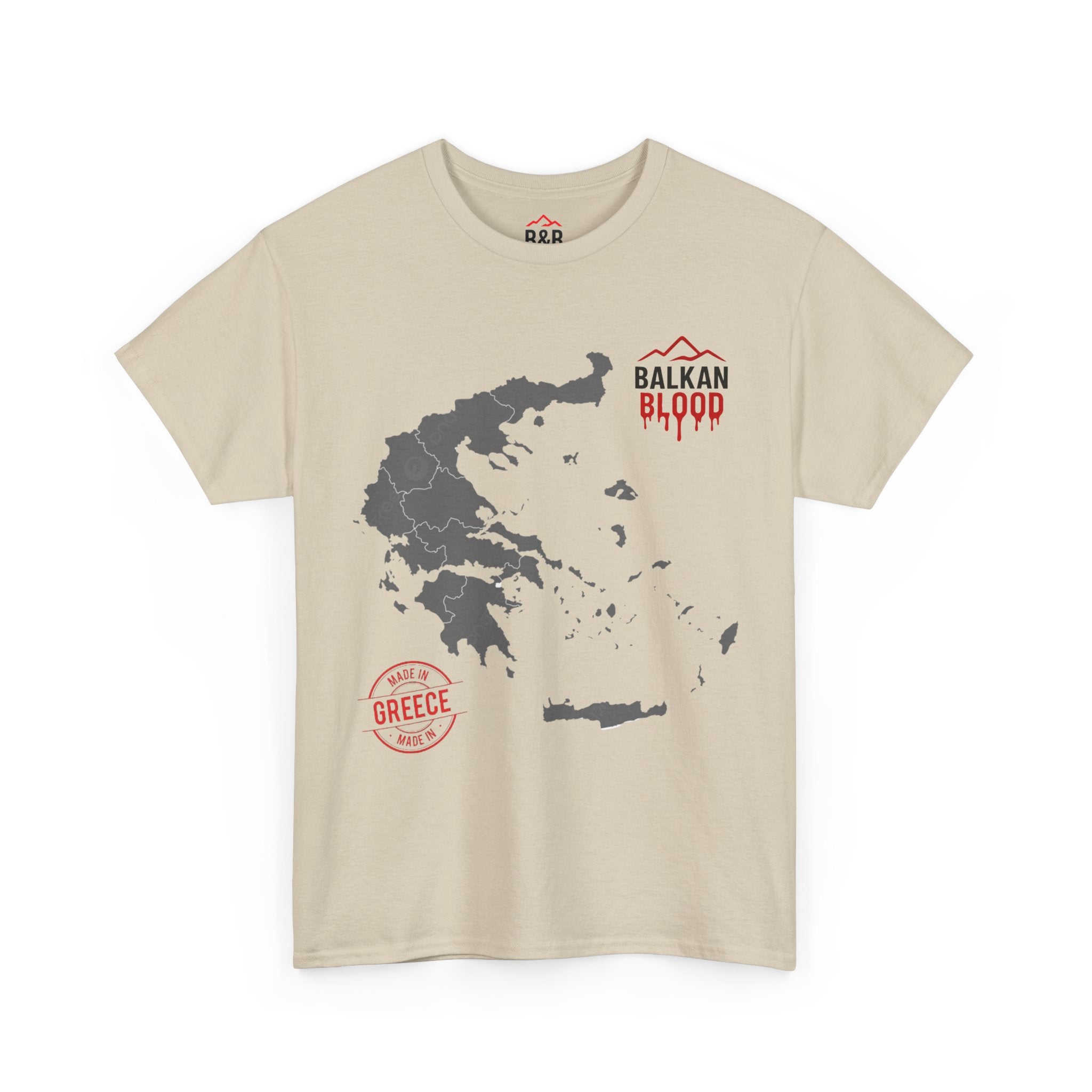 Grece/Balkan Blood Tee | Unisex Heavy Cotton T-Shirt