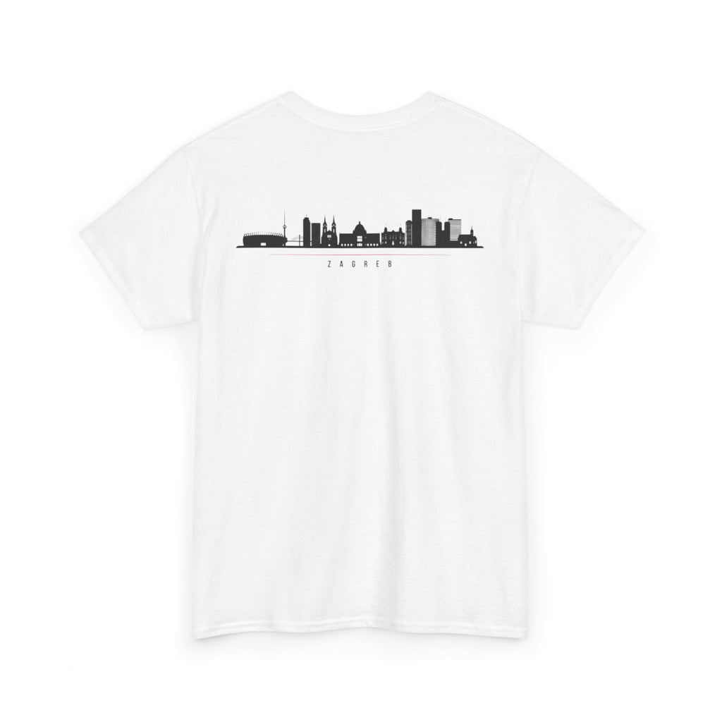 Croatia/Zagreb Unisex Heavy Cotton Tee