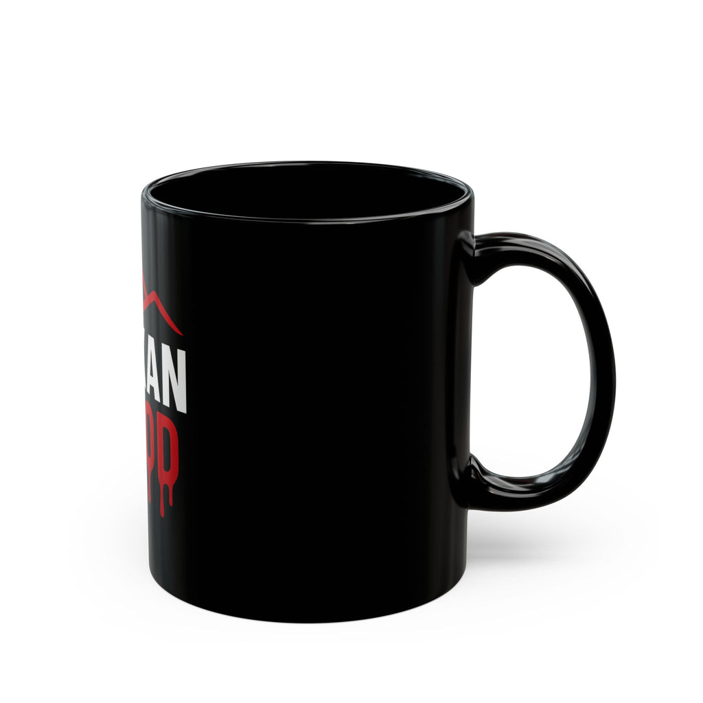 Balkan Blood Mug, Black Coffee Cup