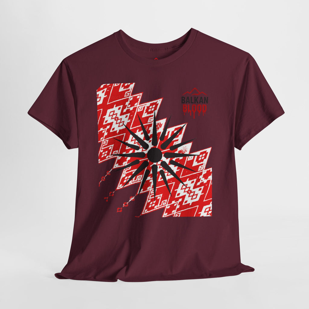 Macedonian Balkan Blood Unisex Heavy Cotton Tee