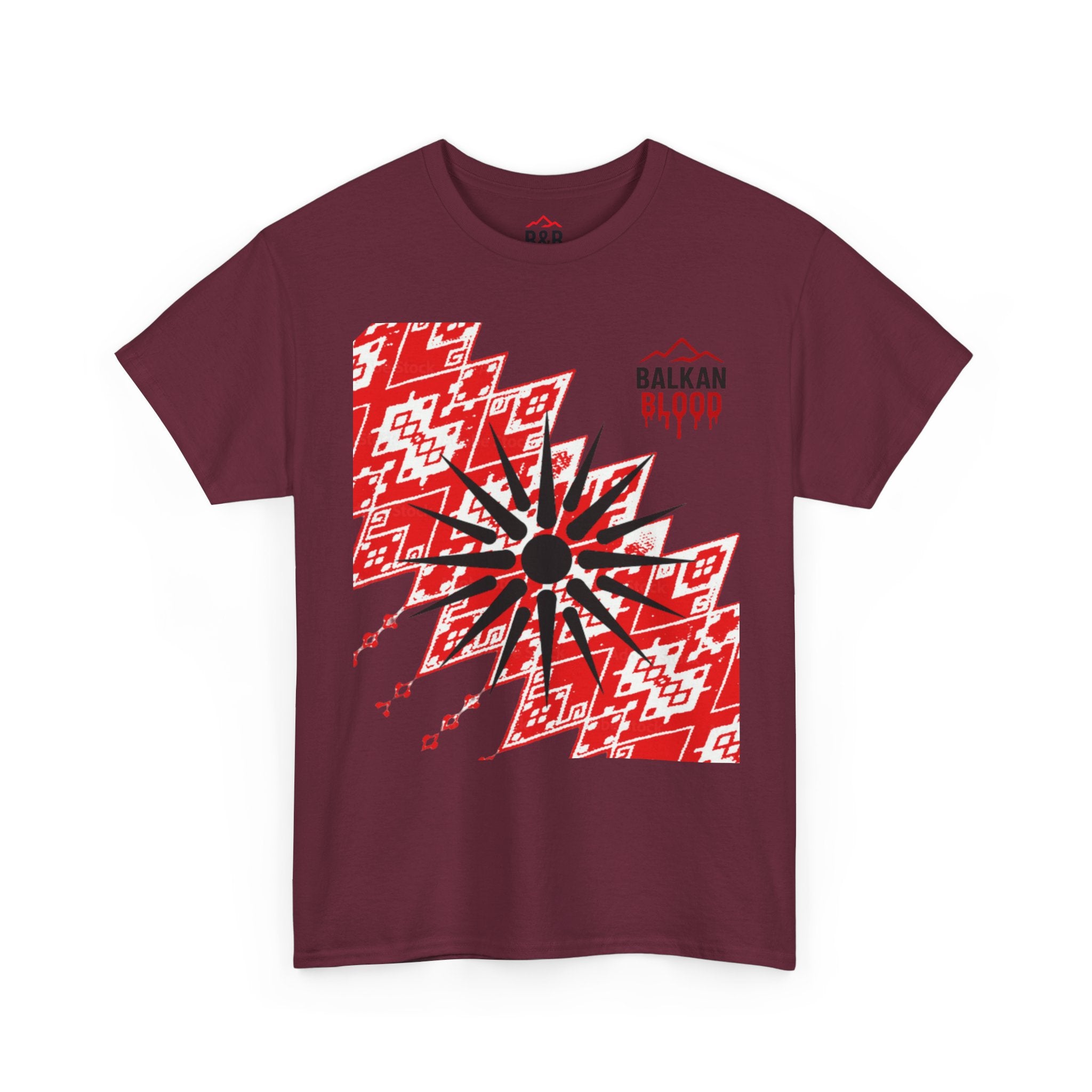 Macedonian Balkan Blood Unisex Heavy Cotton Tee