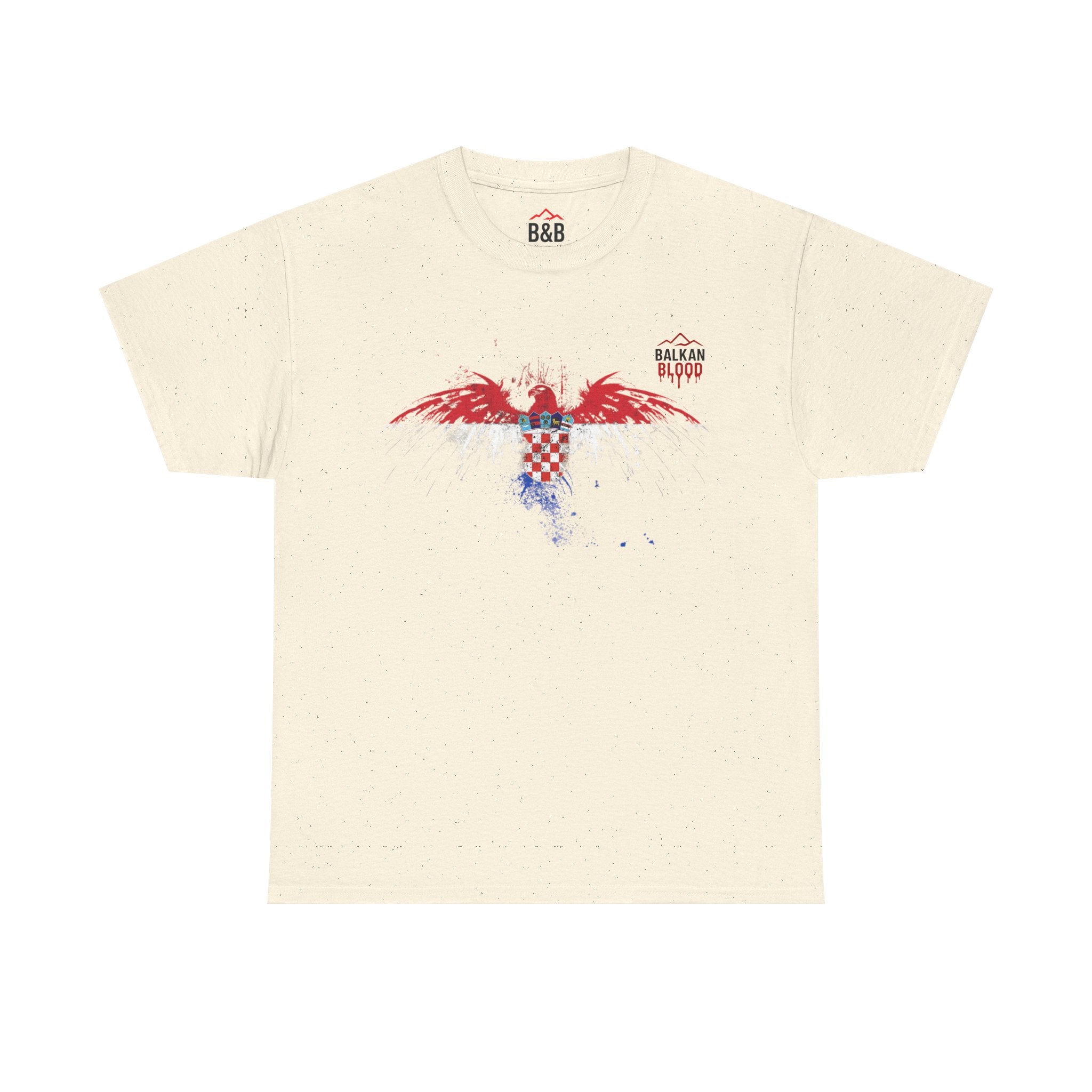 Croatia/Zagreb Unisex Heavy Cotton Tee
