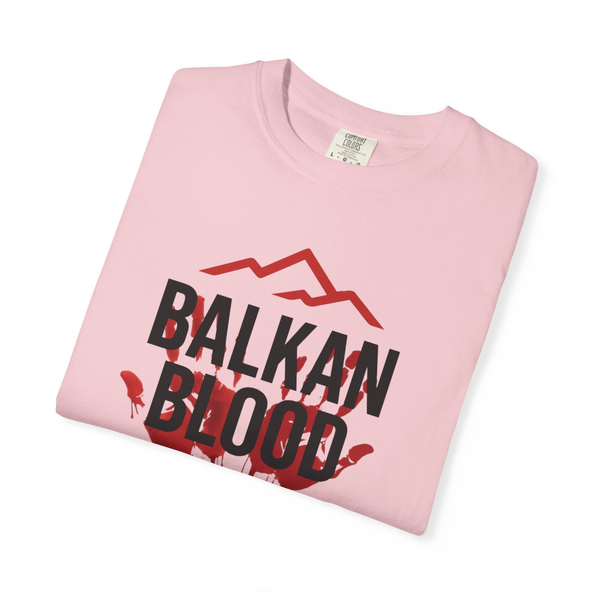 Balkan Blood Graphic T-Shirt, Unisex Streetwear, Fashion Statement Tee, Edgy Gift for Music Lovers, Halloween Apparel