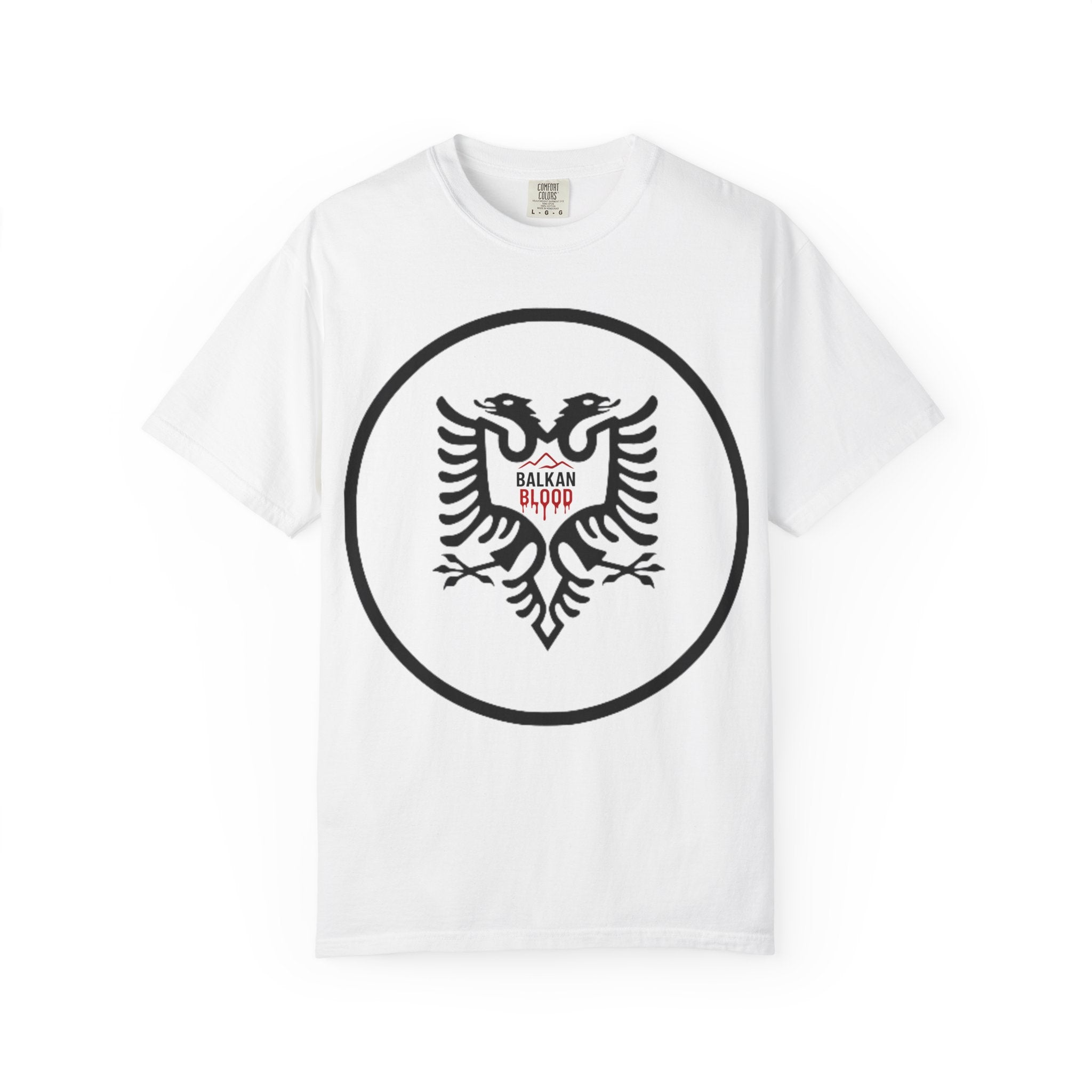 Albanian Balkan Heritage T-Shirt - Unisex Garment-Dyed Tee