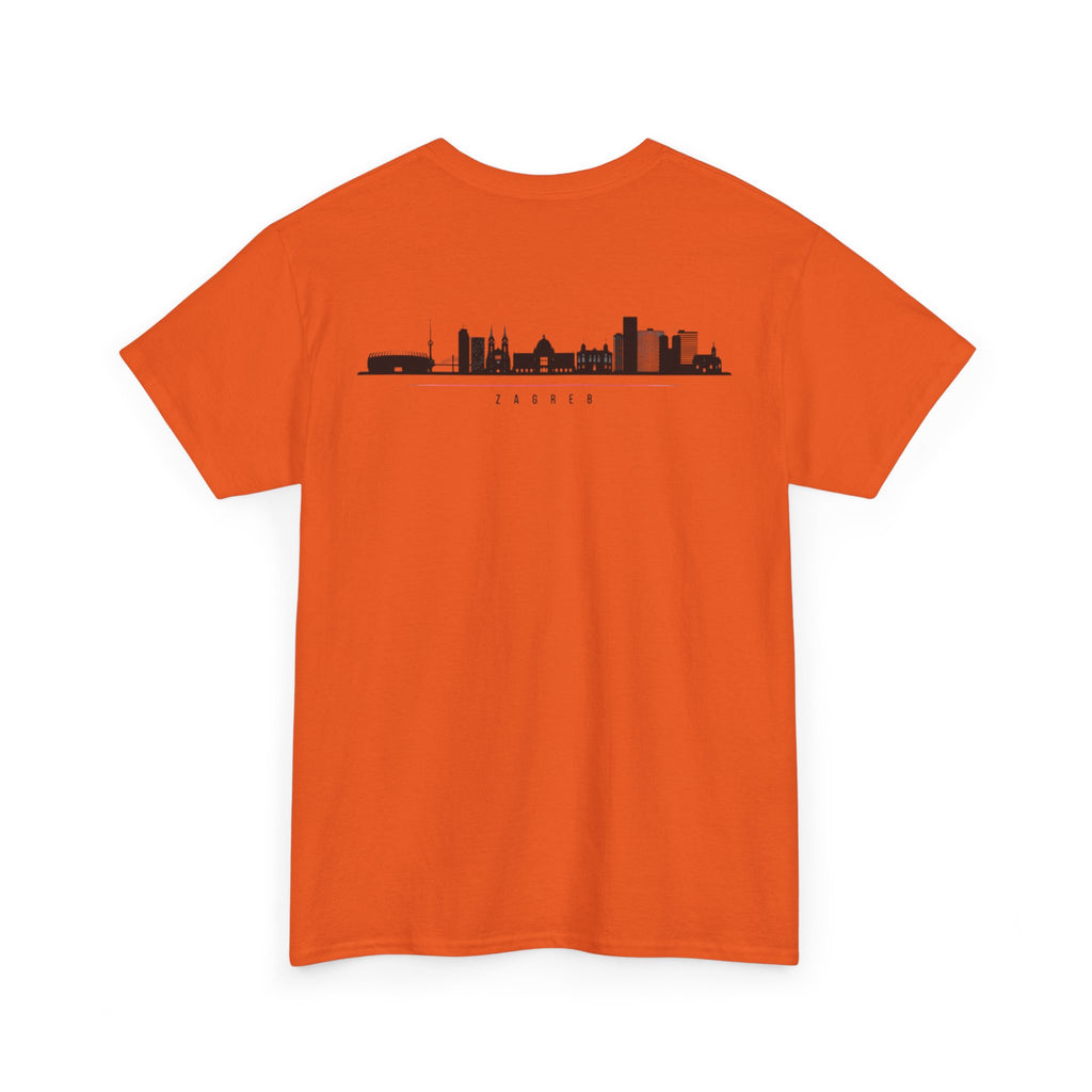 Croatia/Zagreb Unisex Heavy Cotton Tee