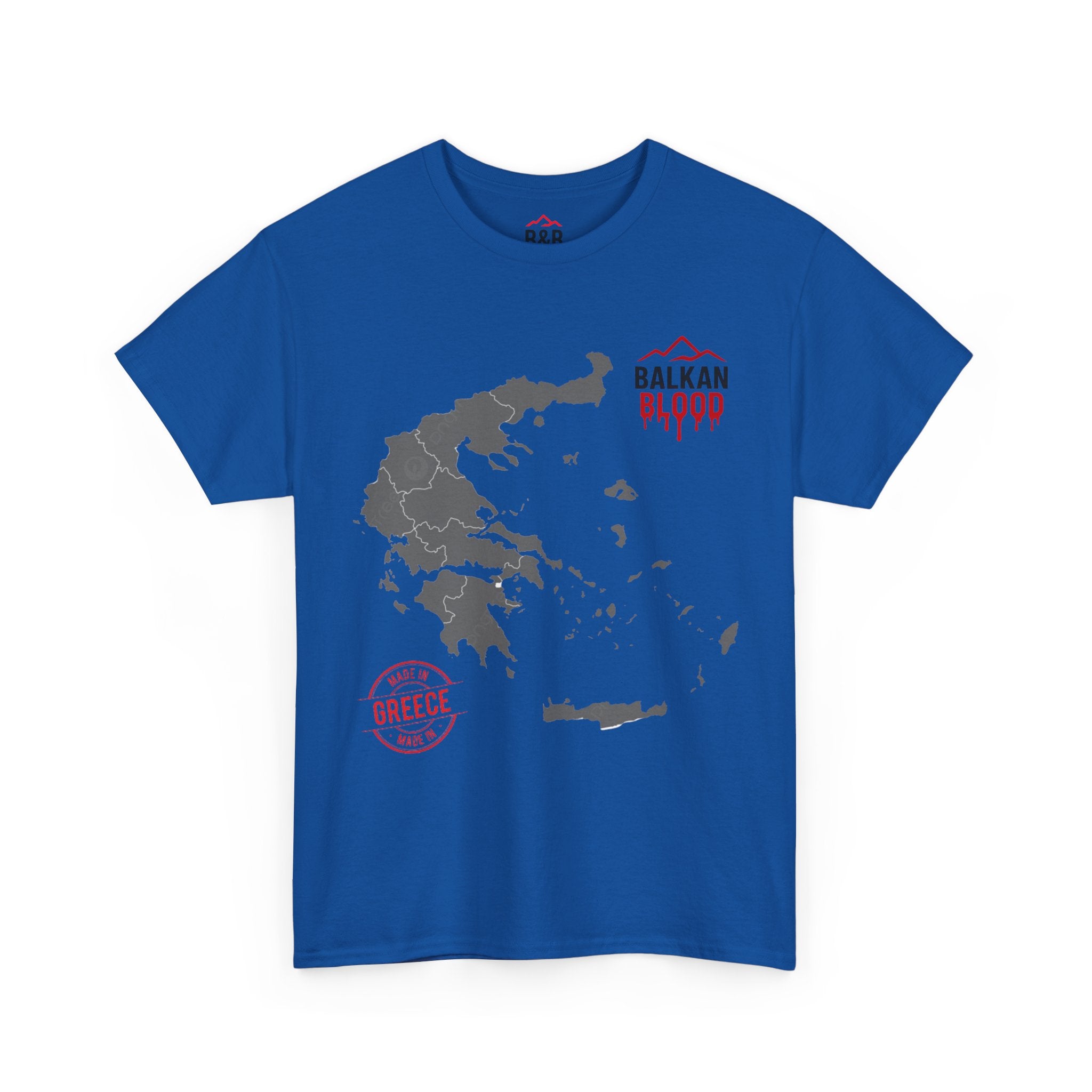 Grece/Balkan Blood Tee | Unisex Heavy Cotton T-Shirt