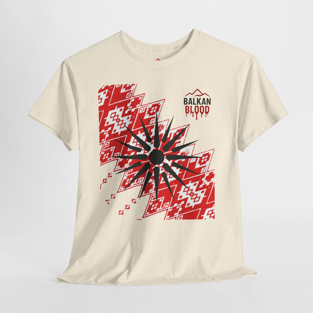 Macedonian Balkan Blood Unisex Heavy Cotton Tee