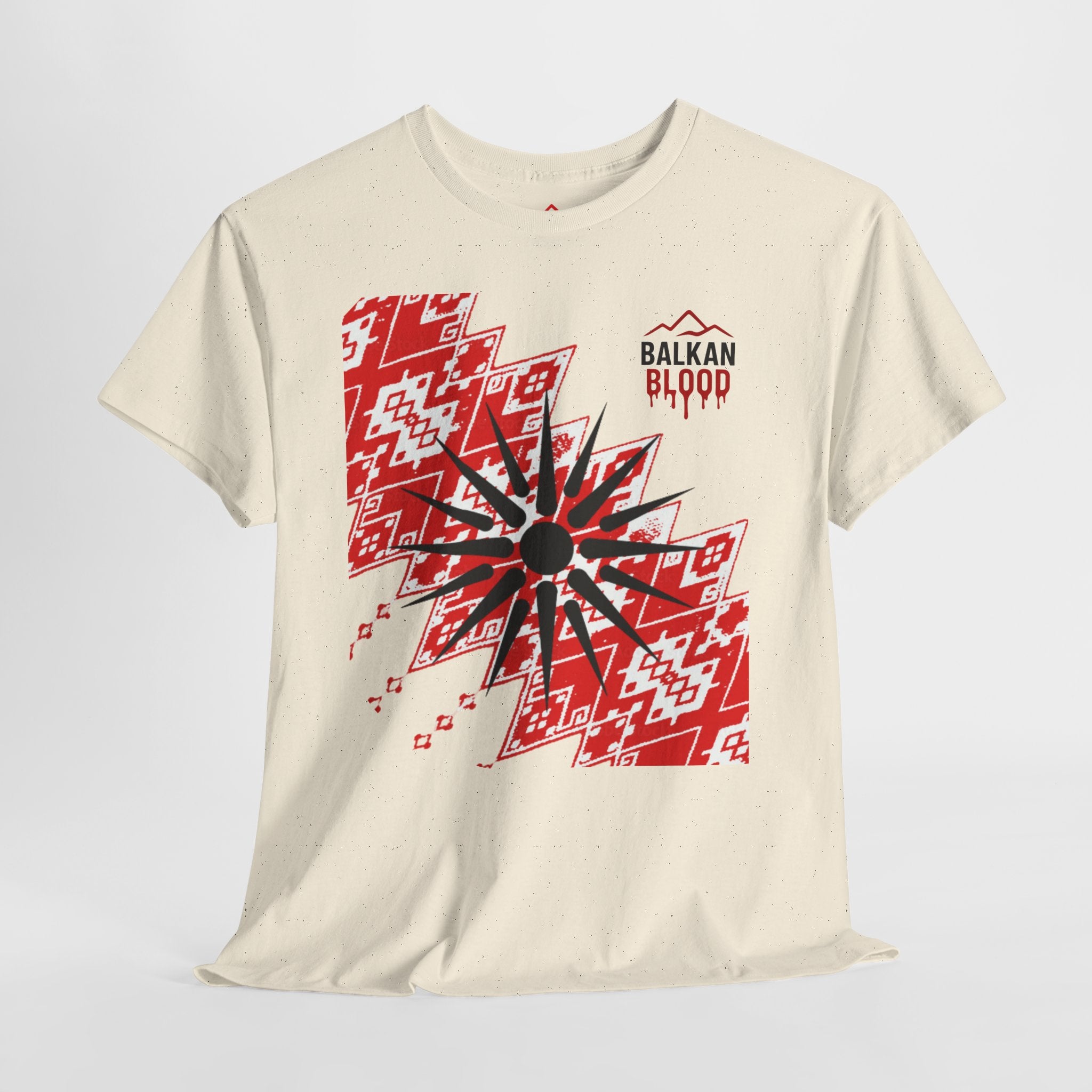 Macedonian Balkan Blood Unisex Heavy Cotton Tee