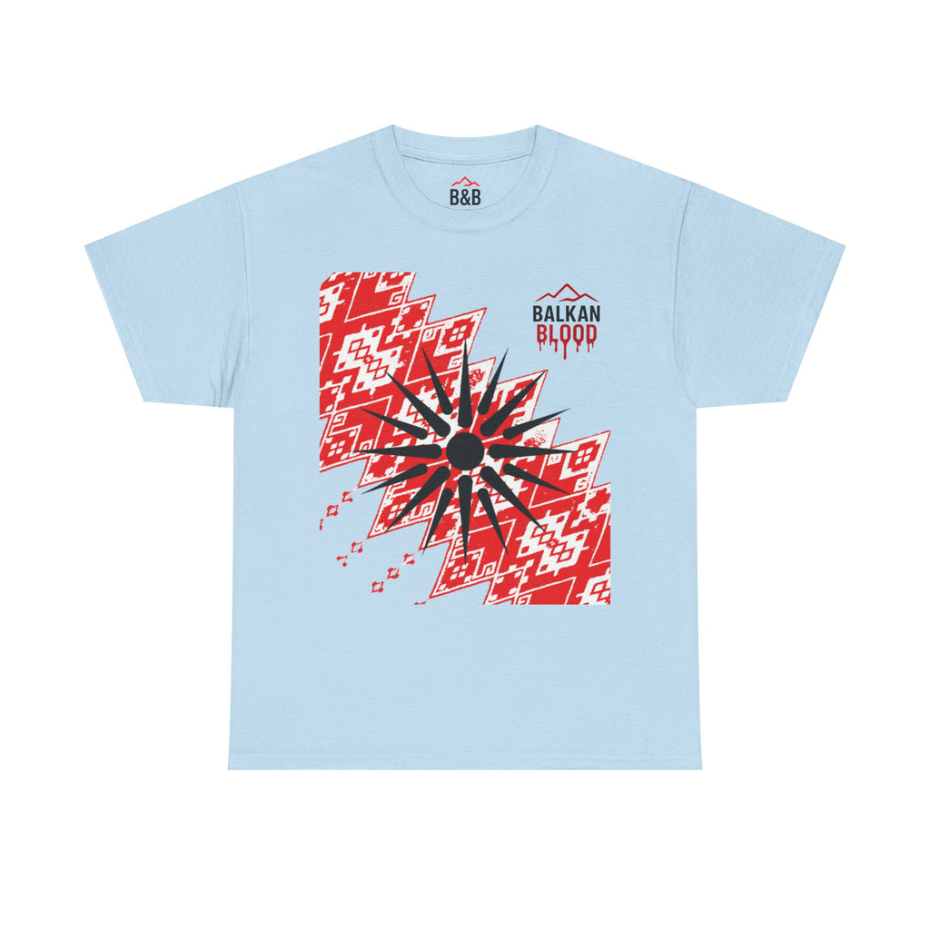 Macedonian Balkan Blood Unisex Heavy Cotton Tee