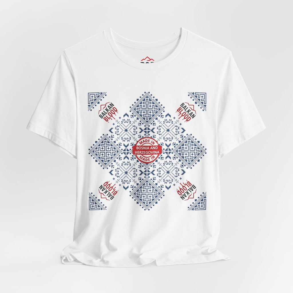 Bosnia Heritage Unisex Tee, Cultural Pride,
