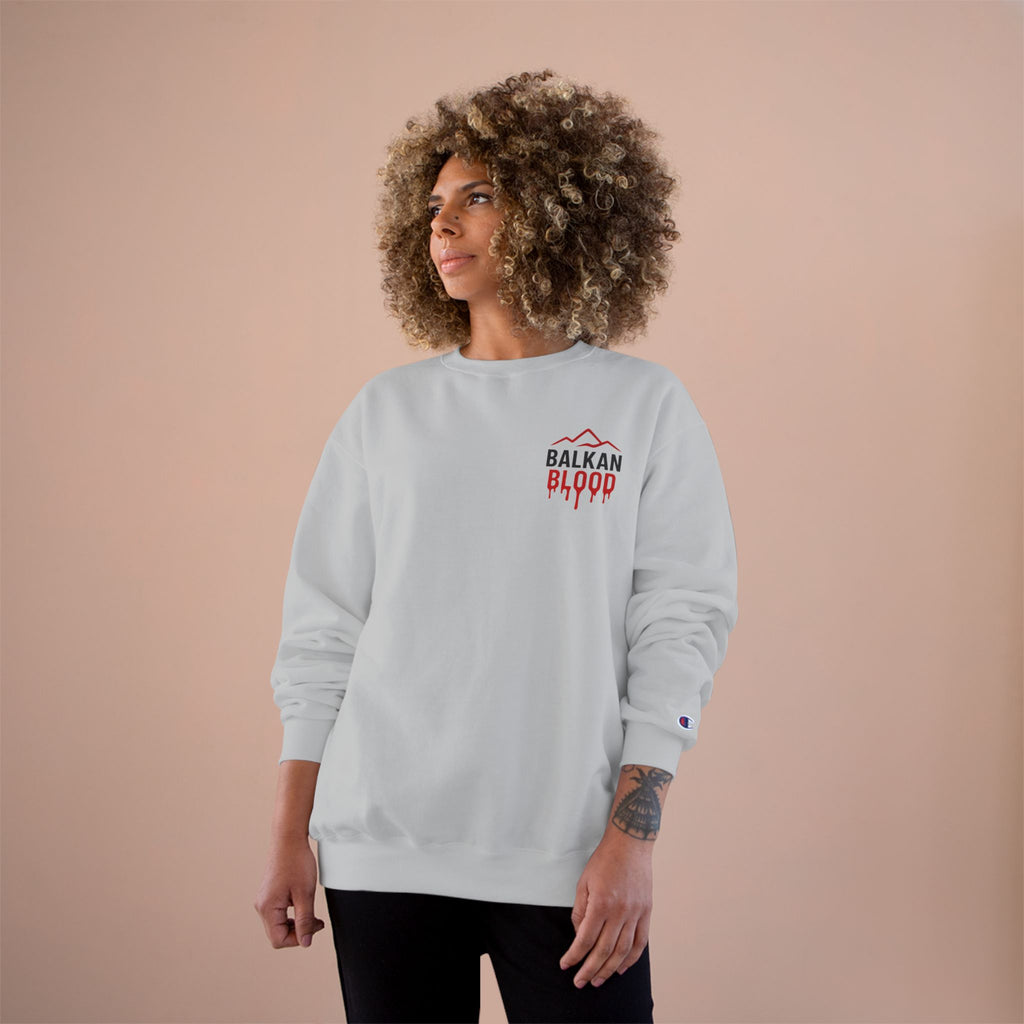 Balkan Blood Champion Sweatshirt - Cozy Urban Style