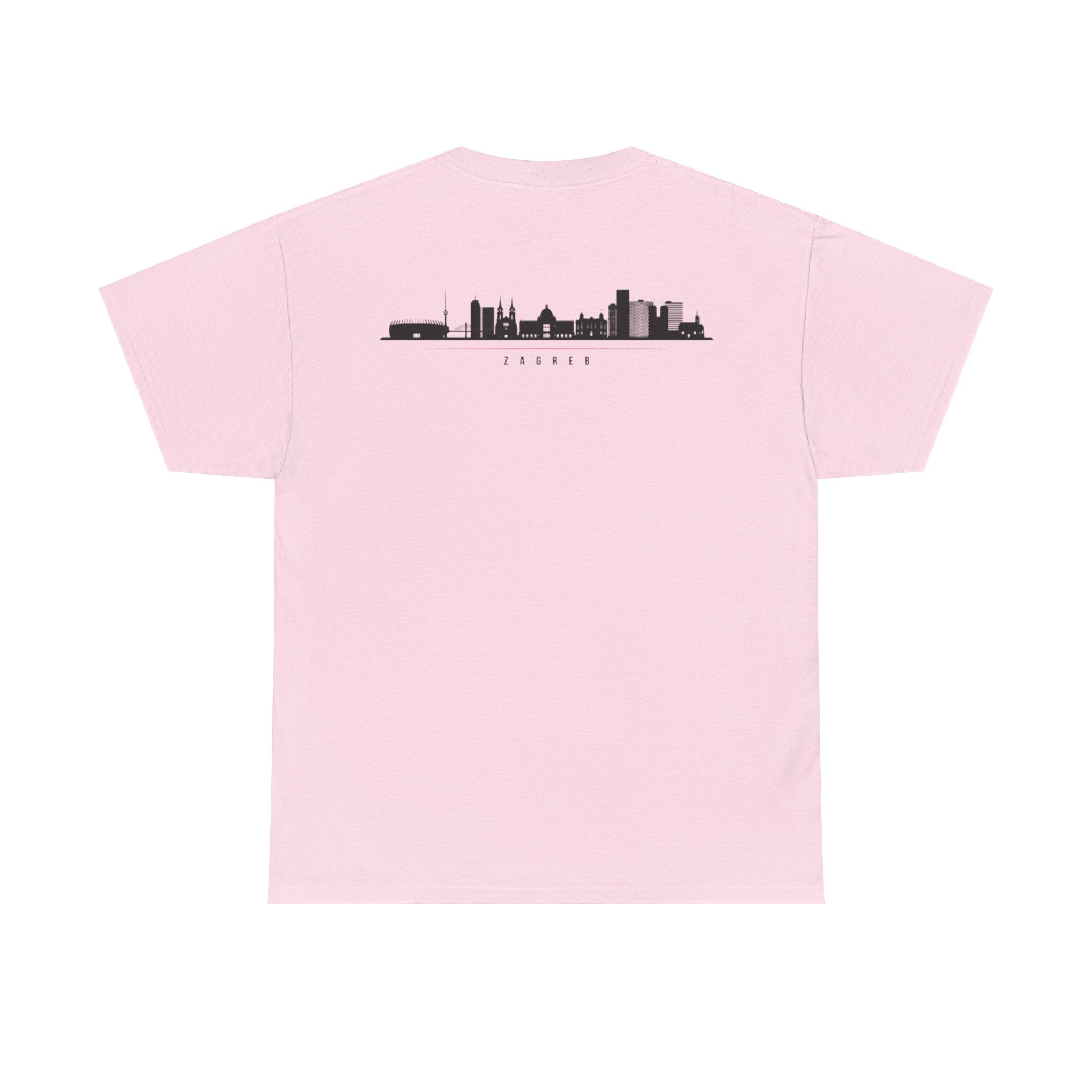 Croatia/Zagreb Unisex Heavy Cotton Tee