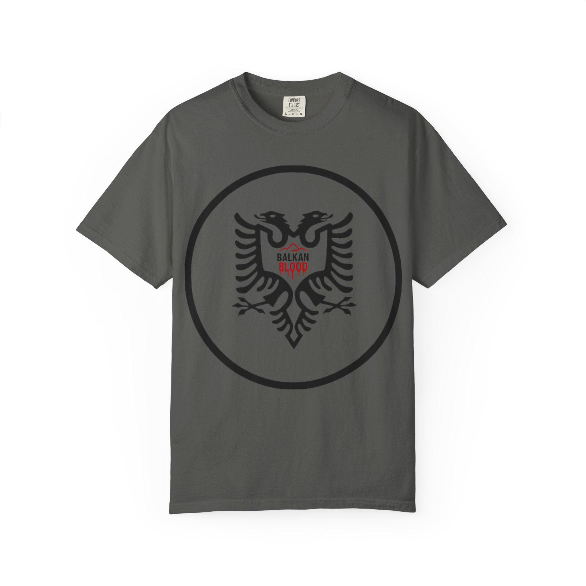 Albanian Balkan Heritage T-Shirt - Unisex Garment-Dyed Tee