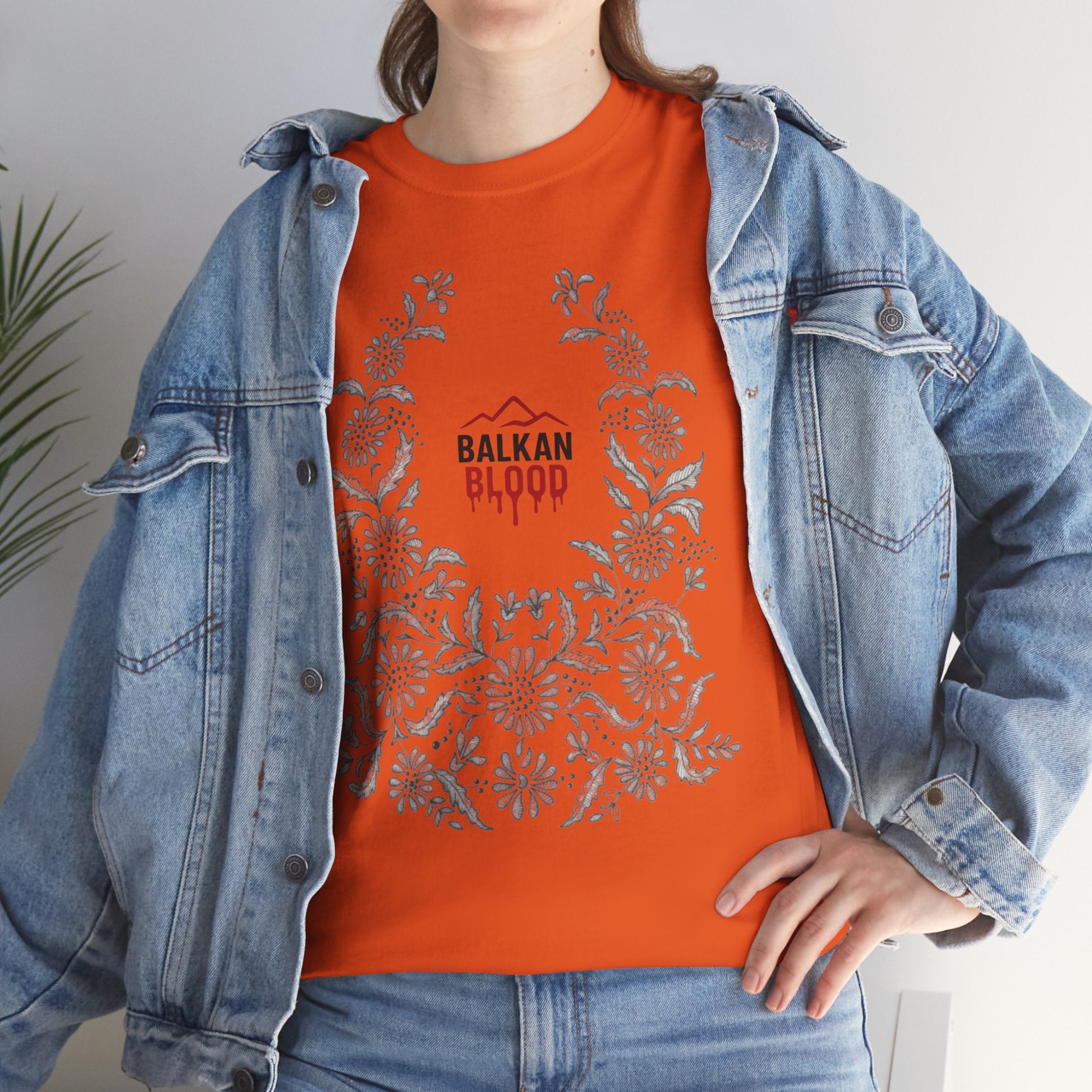 Balkan Blood Floral Tee