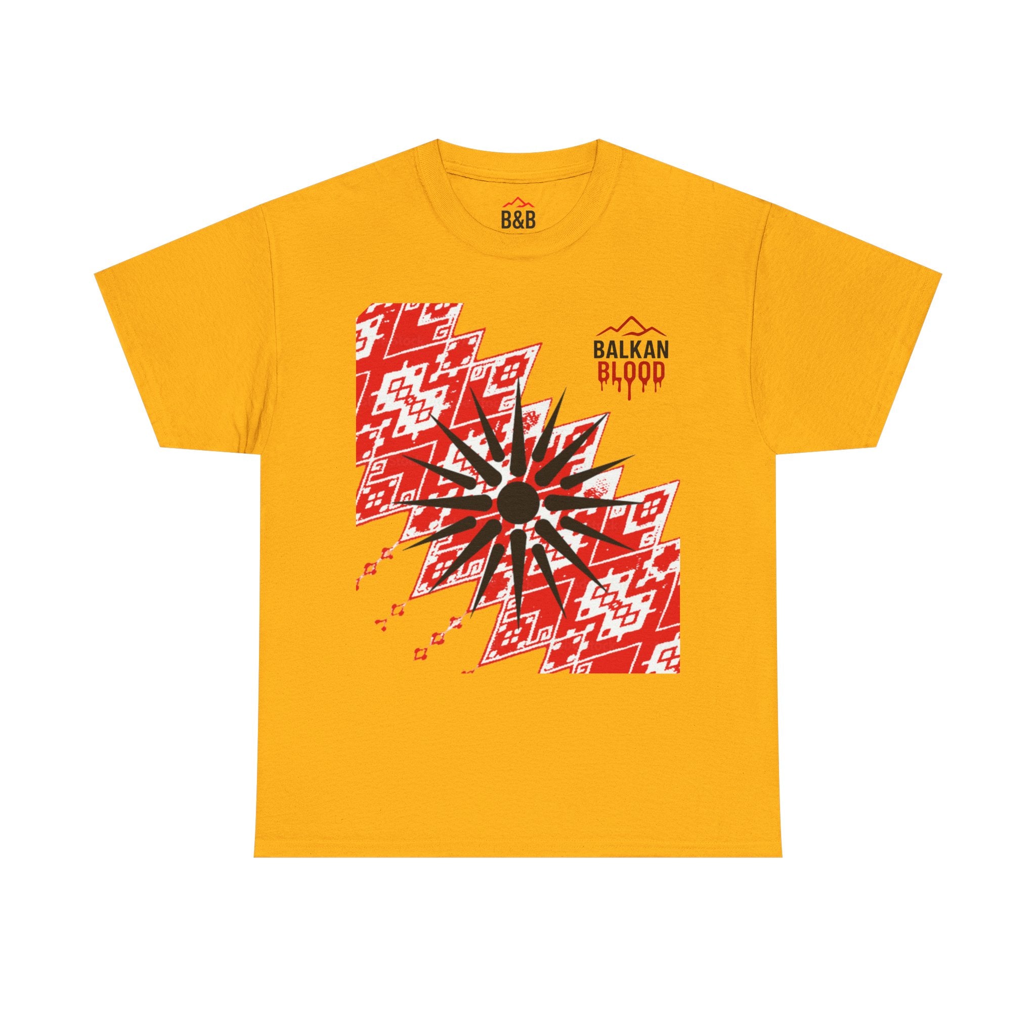 Macedonian Balkan Blood Unisex Heavy Cotton Tee