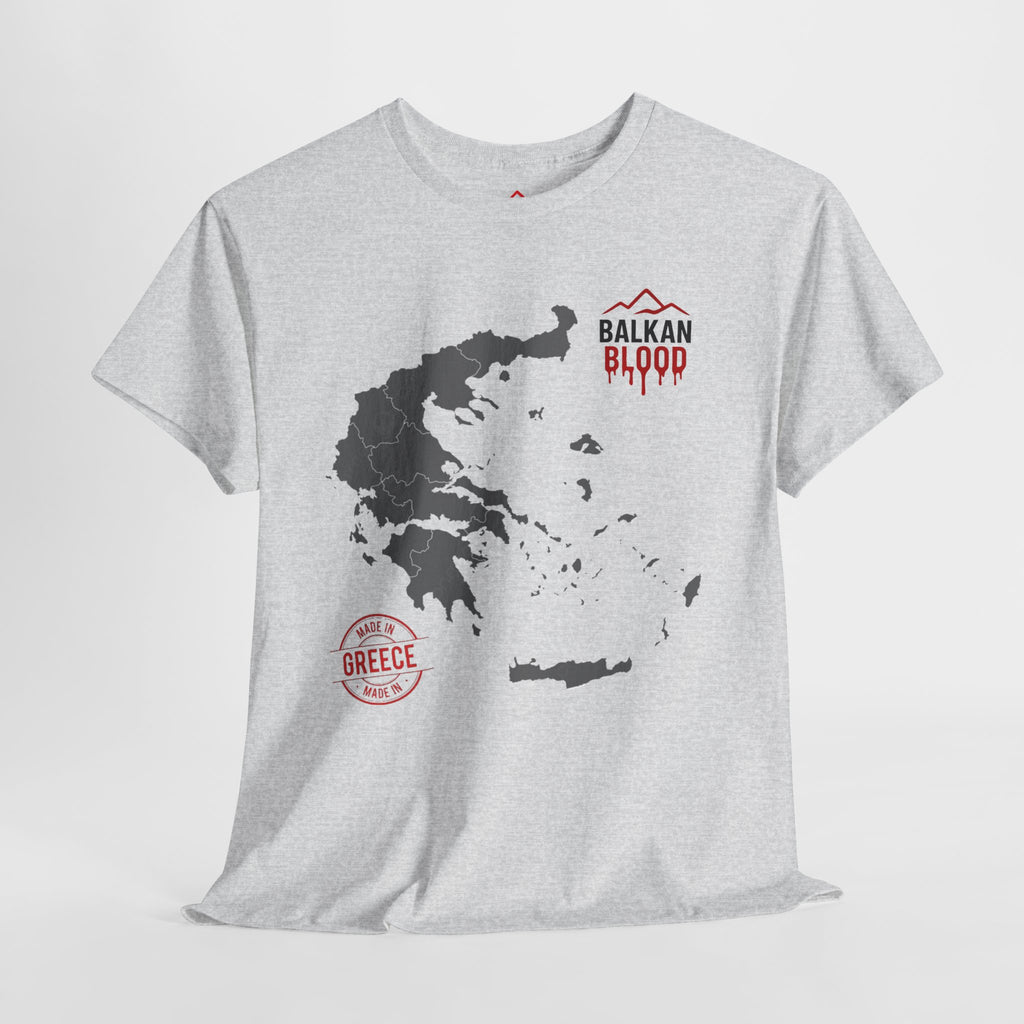 Grece/Balkan Blood Tee | Unisex Heavy Cotton T-Shirt