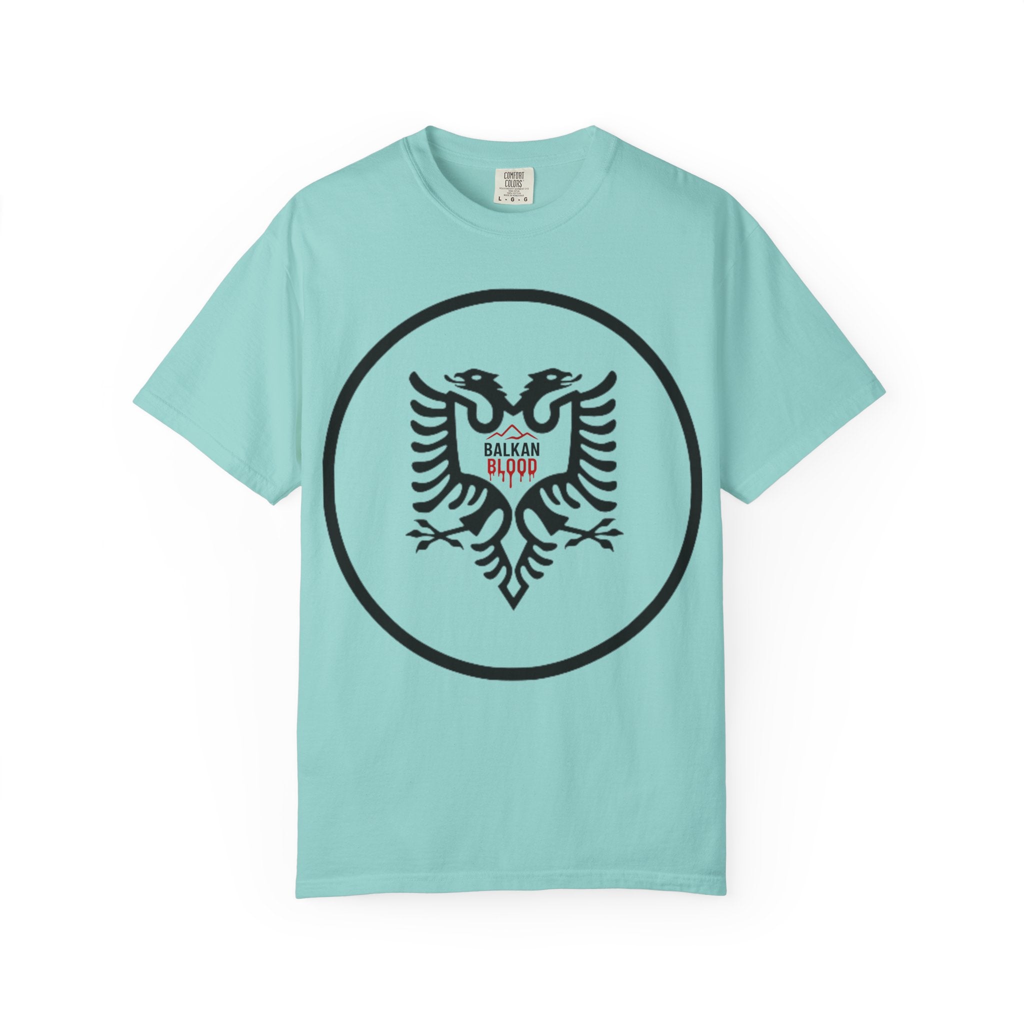 Albanian Balkan Heritage T-Shirt - Unisex Garment-Dyed Tee