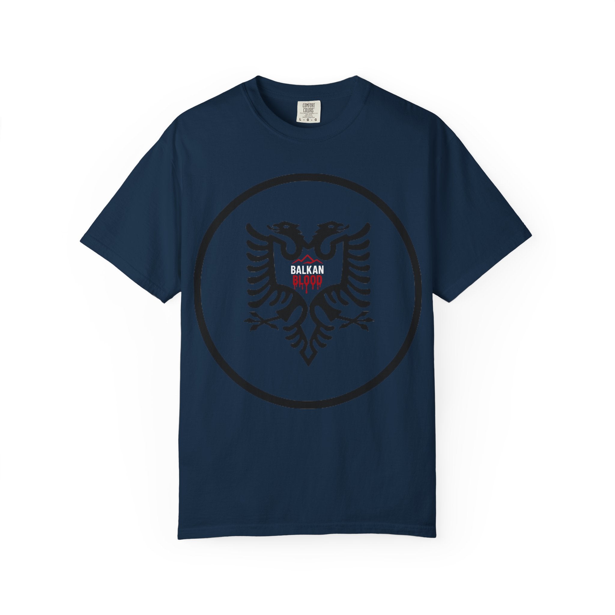 Albanian Balkan Heritage T-Shirt - Unisex Garment-Dyed Tee