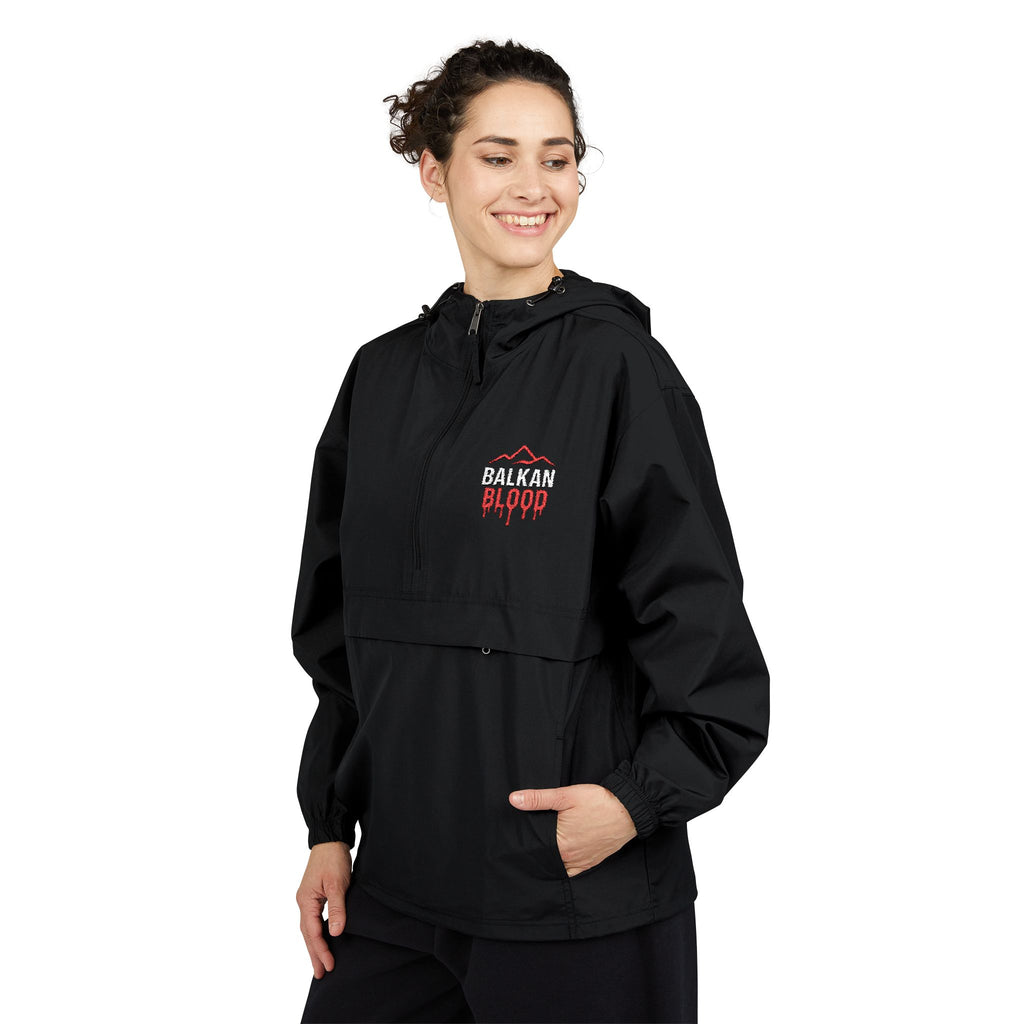 Anorak Jacket with Embroidery BalkanBlood Logo