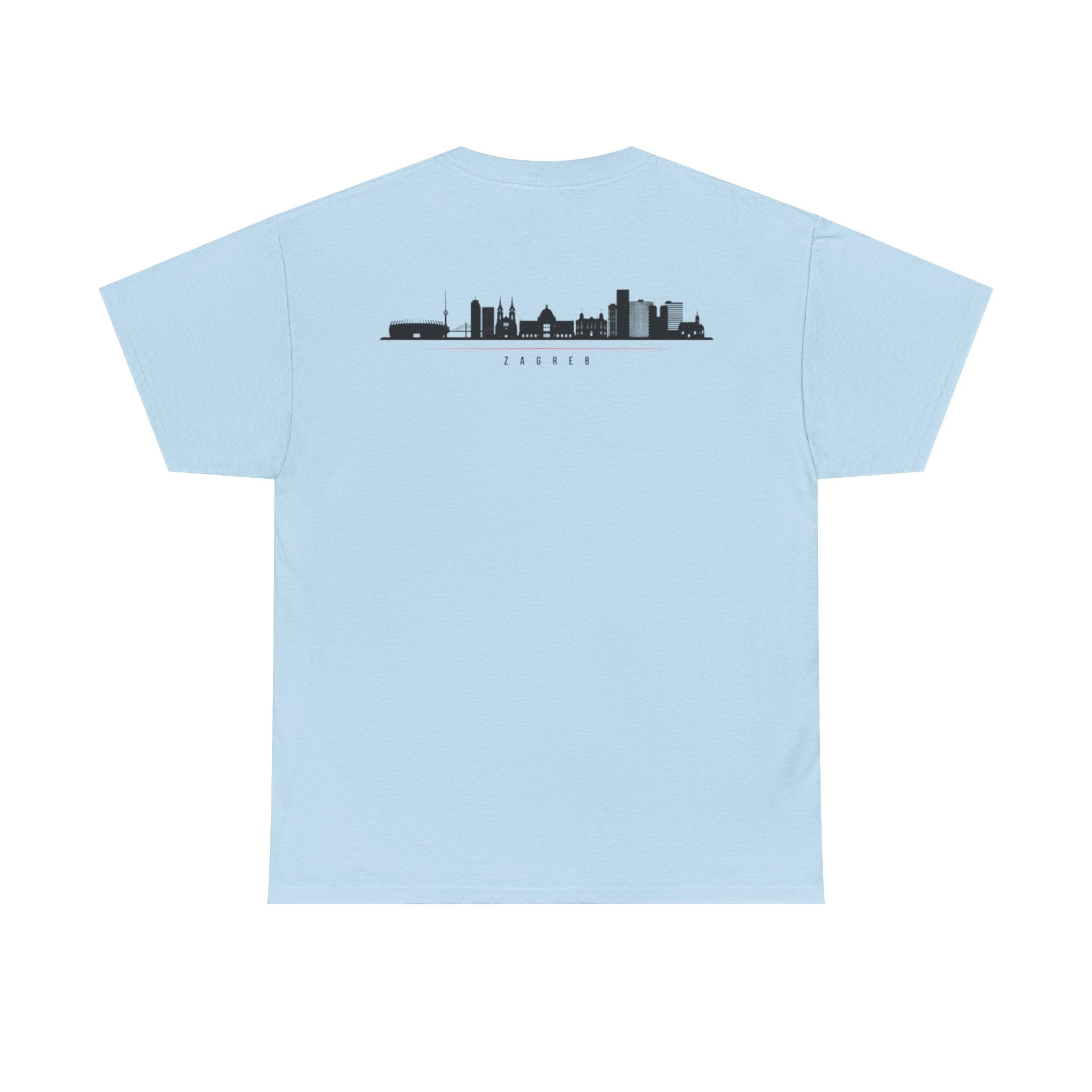 Croatia/Zagreb Unisex Heavy Cotton Tee