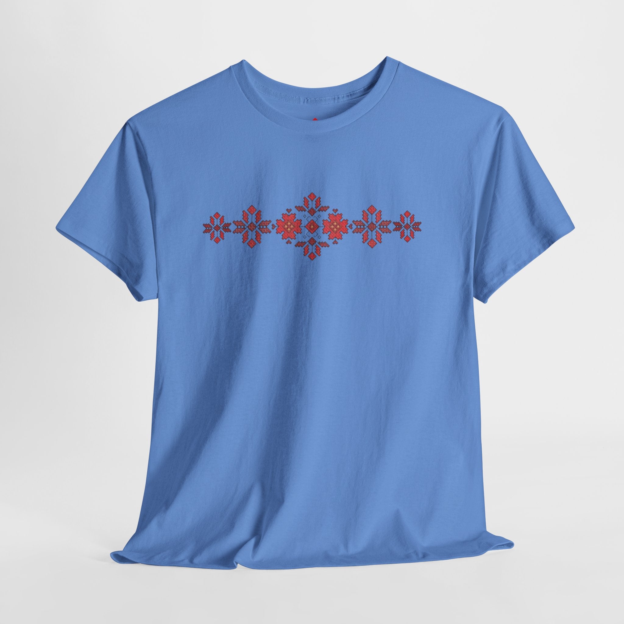 Traditional Balkan Emboidery — Red Mountain Motif