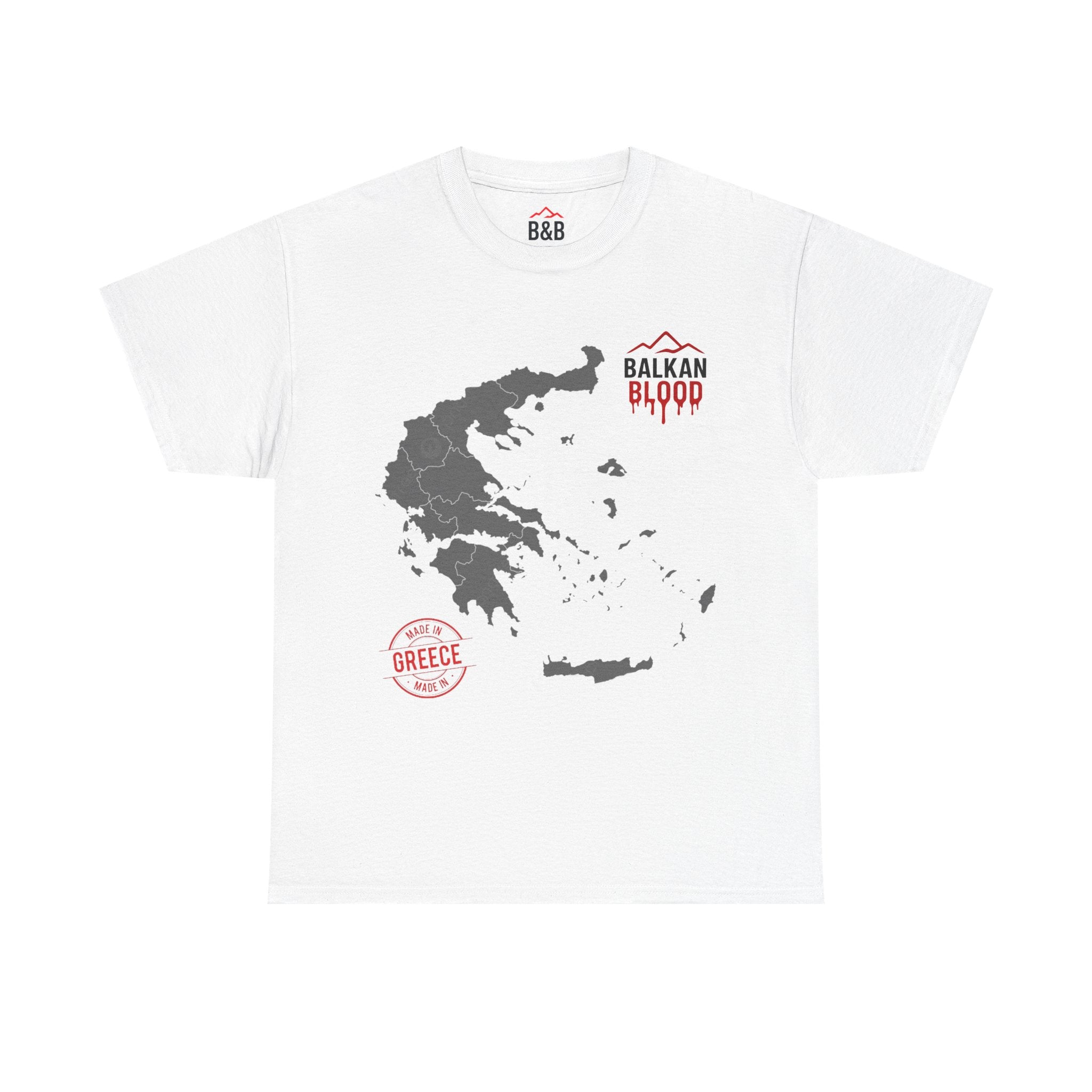 Grece/Balkan Blood Tee | Unisex Heavy Cotton T-Shirt