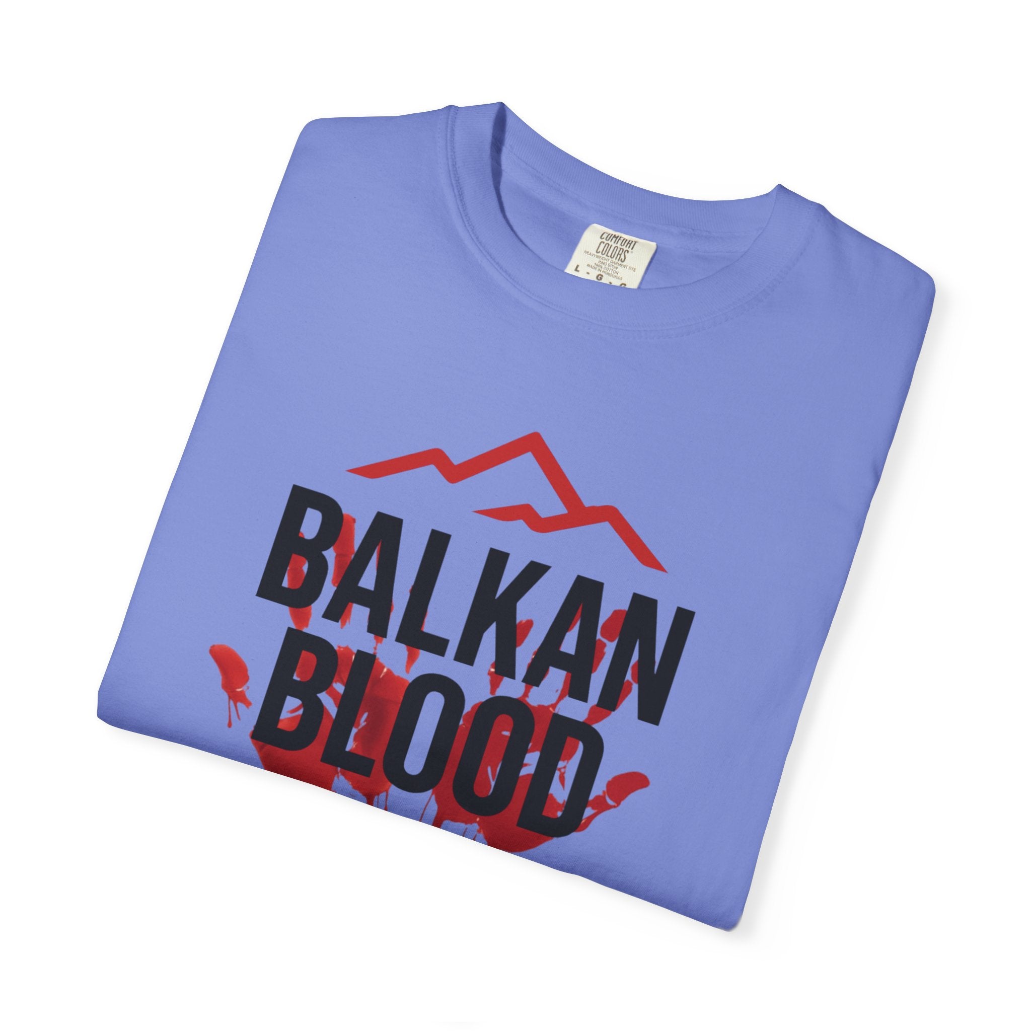 Balkan Blood Graphic T-Shirt, Unisex Streetwear, Fashion Statement Tee, Edgy Gift for Music Lovers, Halloween Apparel