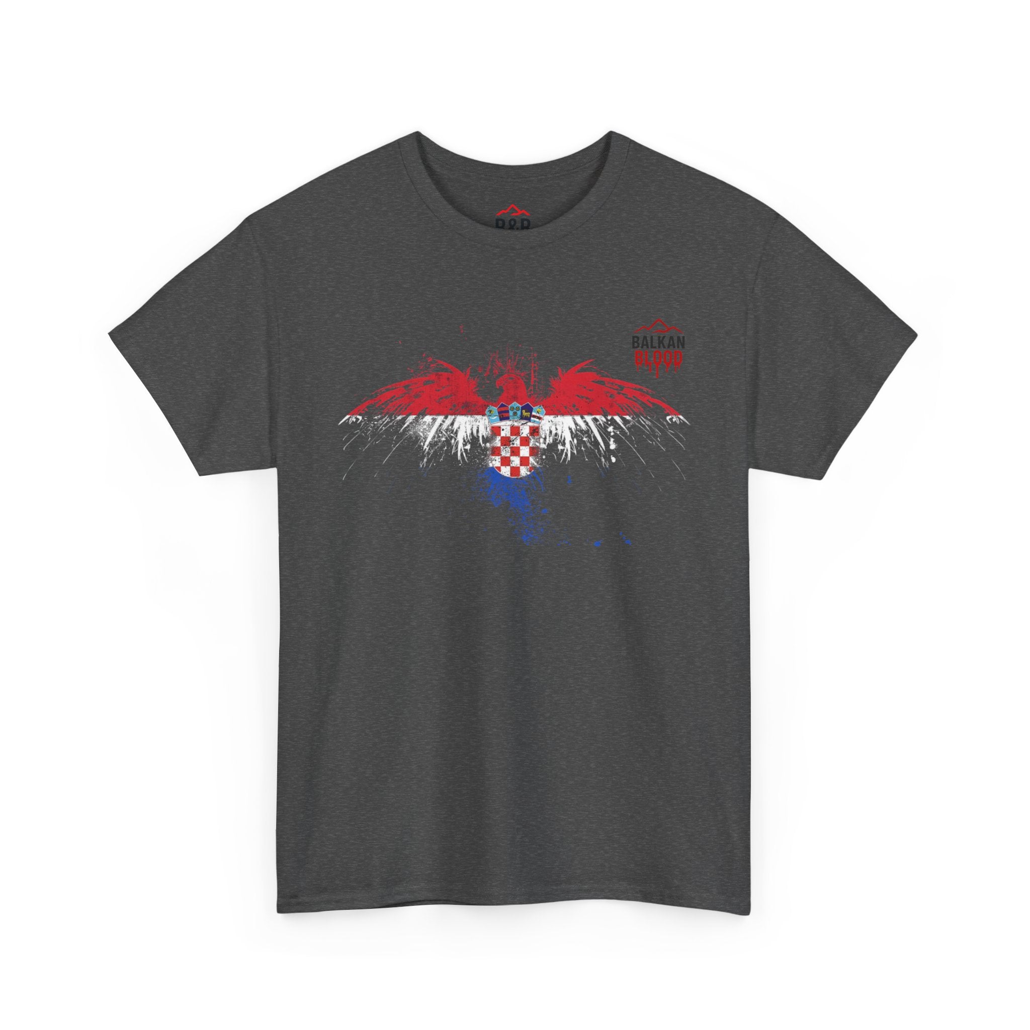 Croatia/Zagreb Unisex Heavy Cotton Tee