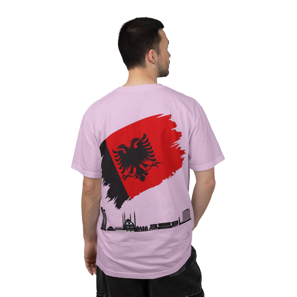 Albanian Balkan Heritage T-Shirt - Unisex Garment-Dyed Tee