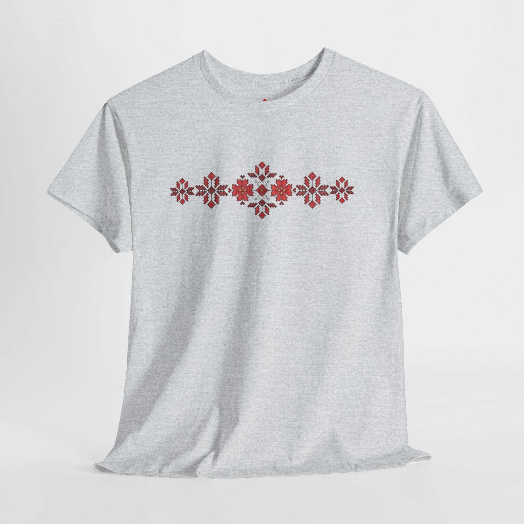 Traditional Balkan Emboidery — Red Mountain Motif