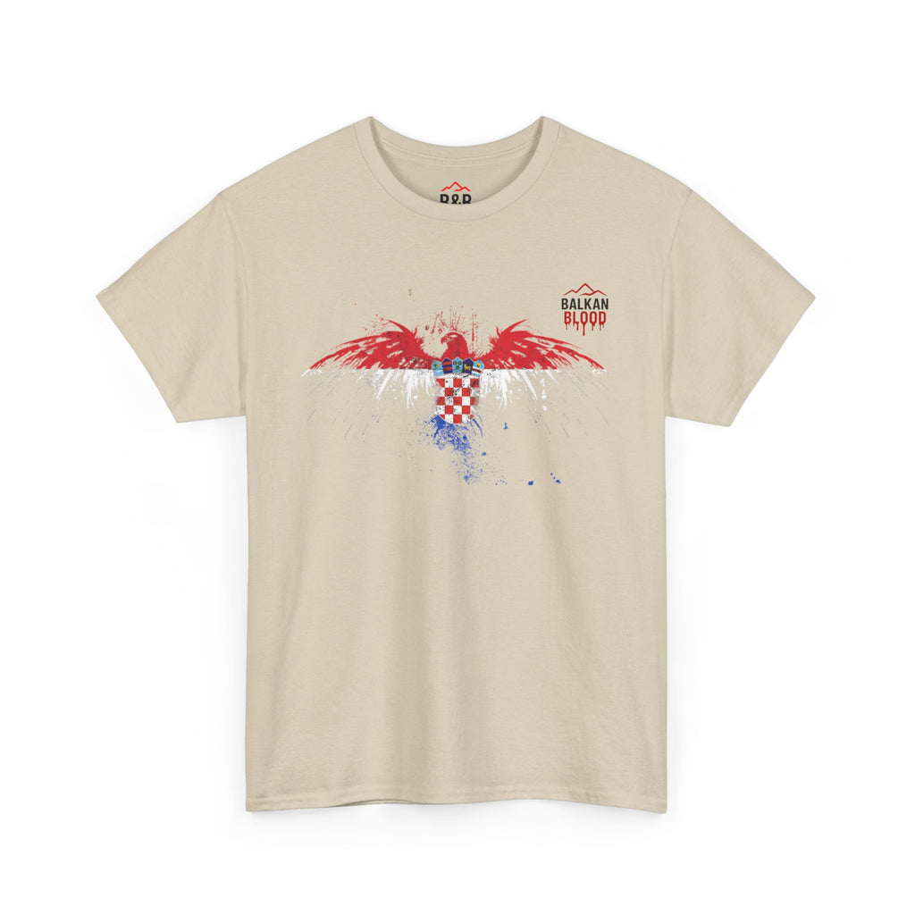 Croatia/Zagreb Unisex Heavy Cotton Tee