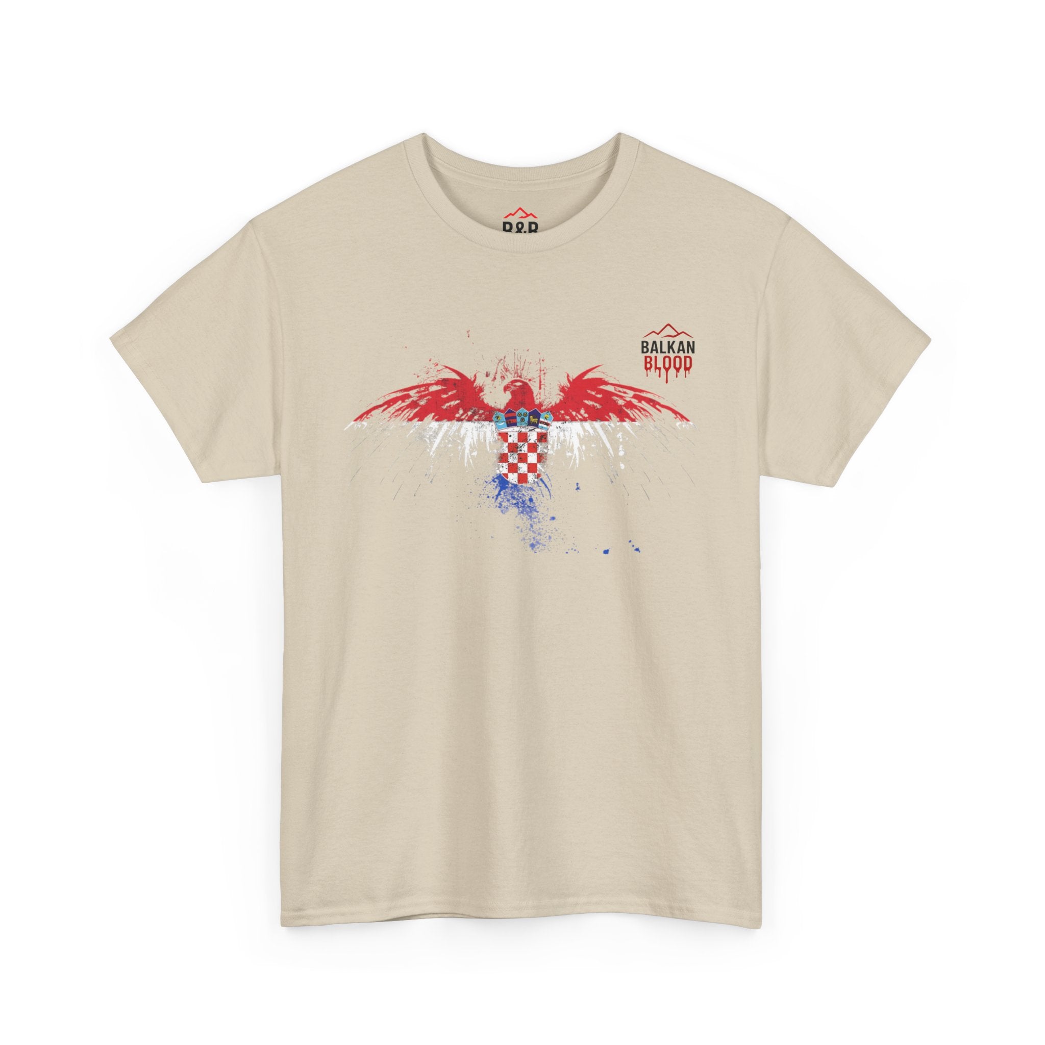 Croatia/Zagreb Unisex Heavy Cotton Tee