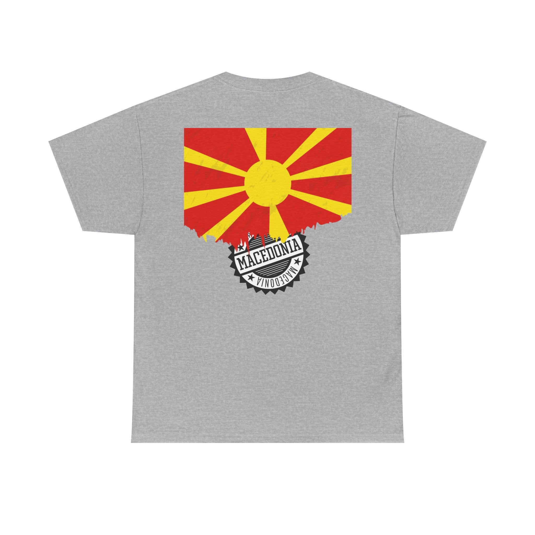 Macedonian Balkan Blood Unisex Heavy Cotton Tee