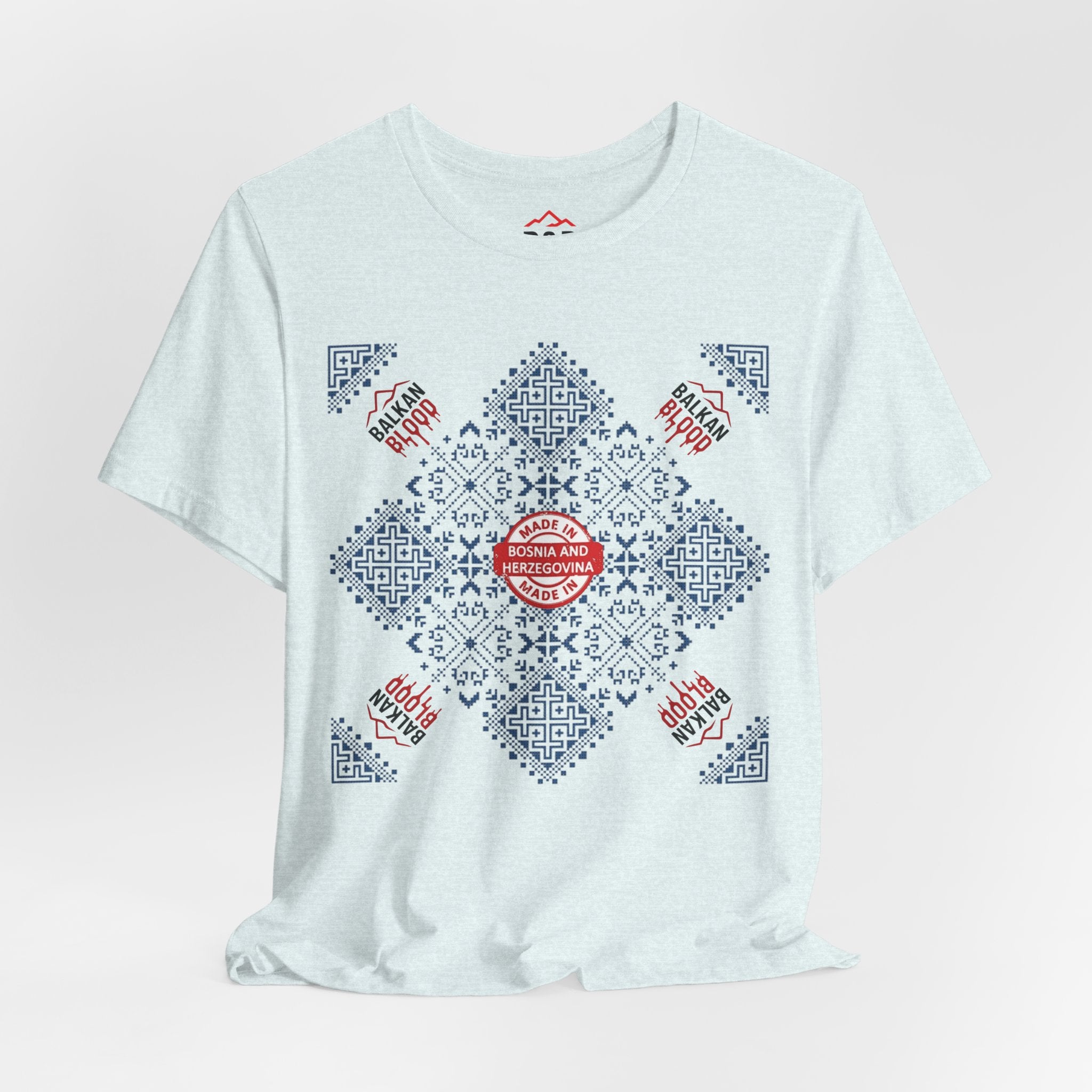 Bosnia Heritage Unisex Tee, Cultural Pride,