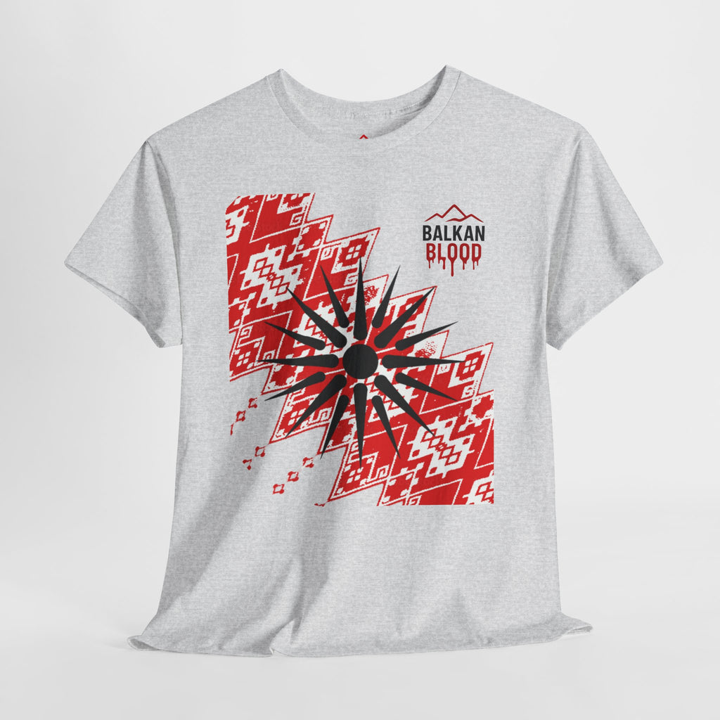 Macedonian Balkan Blood Unisex Heavy Cotton Tee